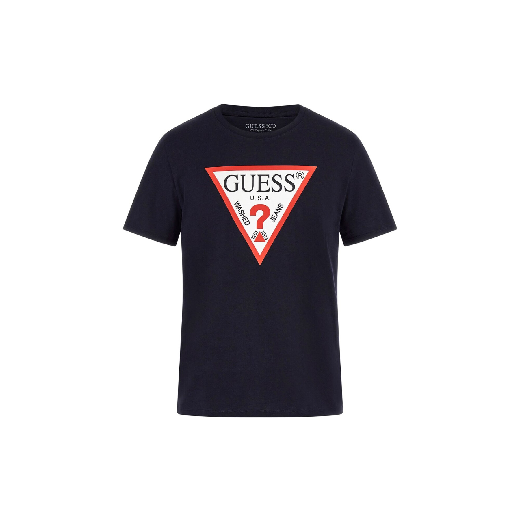 T-shirt à logo col rond Guess CN Original