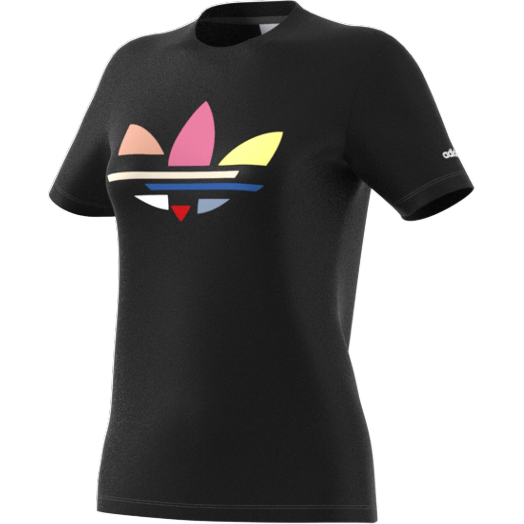 T-shirt femme adidas Originals Adicolor Trefoil