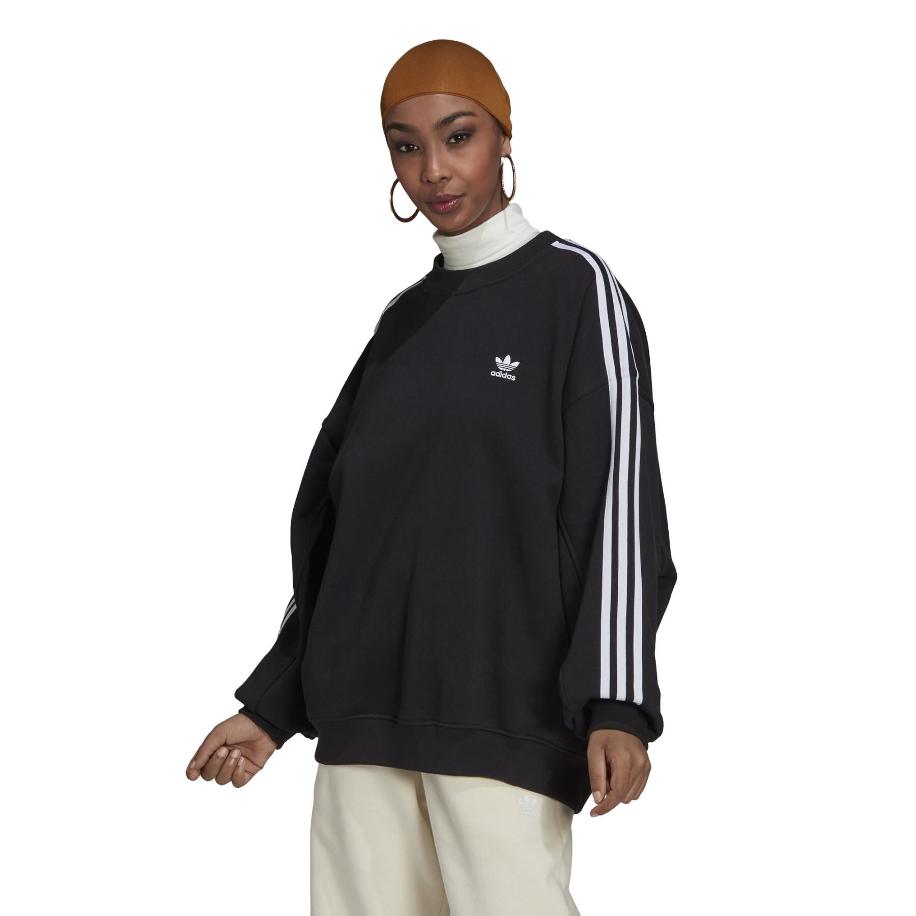 Sweatshirt col rond femme adidas Originals Adicolor Oversized