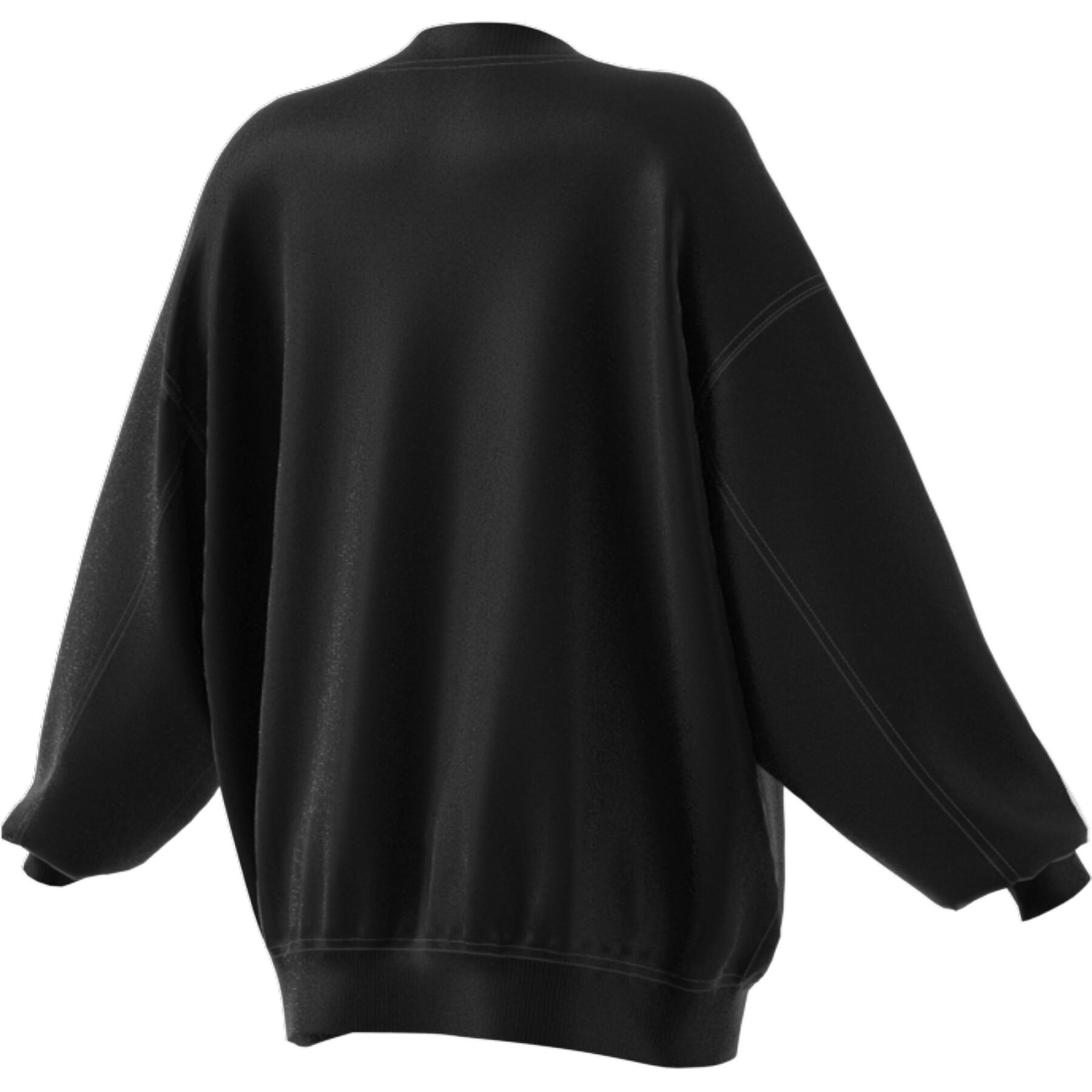 Sweatshirt col rond femme adidas Originals Adicolor Oversized