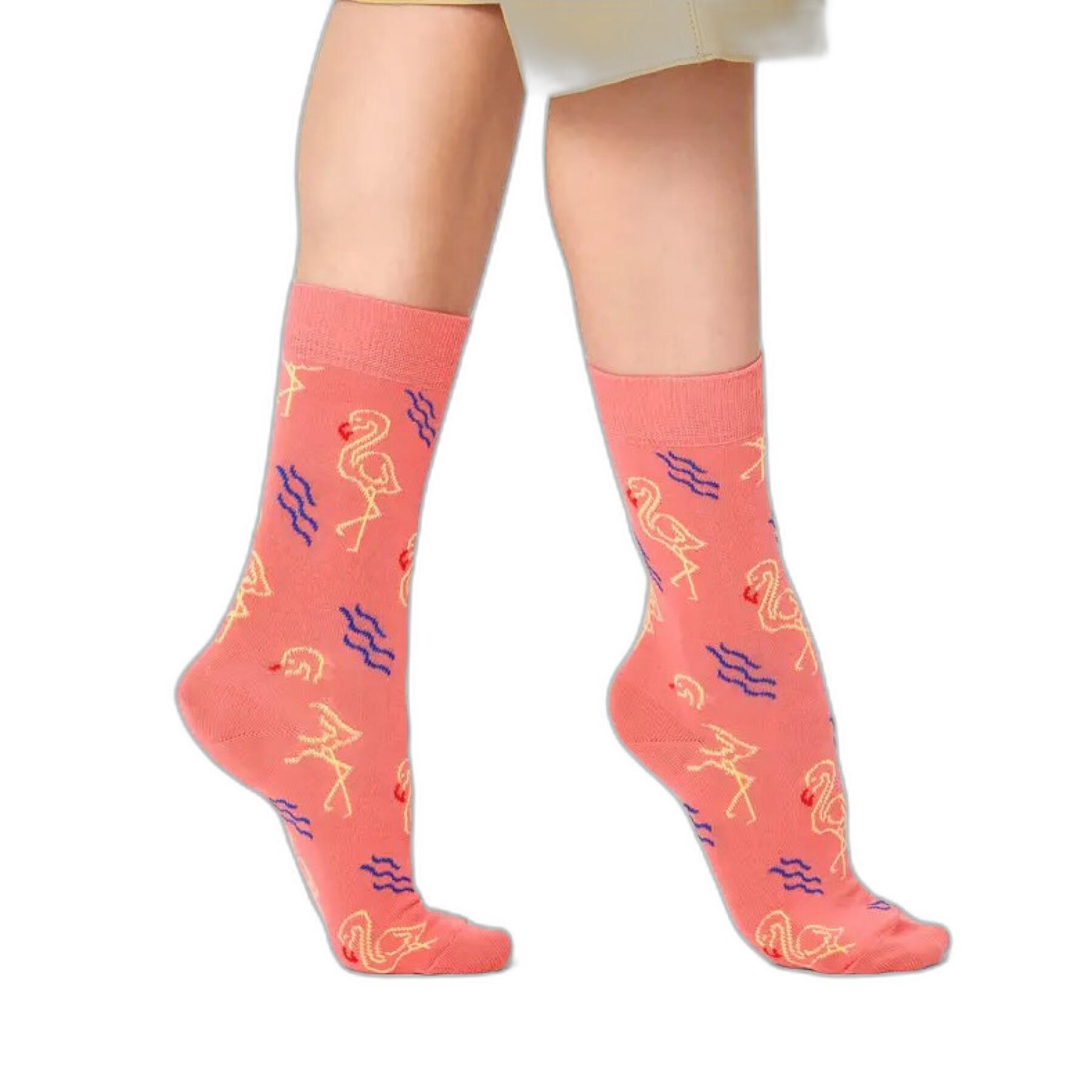 Chaussettes Happy Socks Flamingo