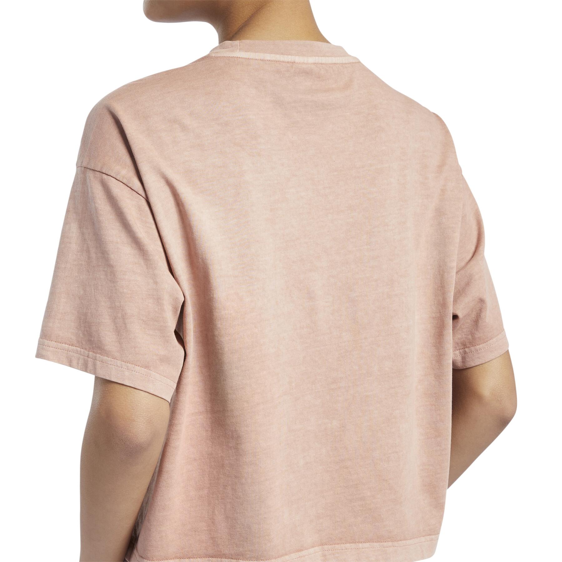 T-shirt femme Reebok Classics Natural Dye Cropped