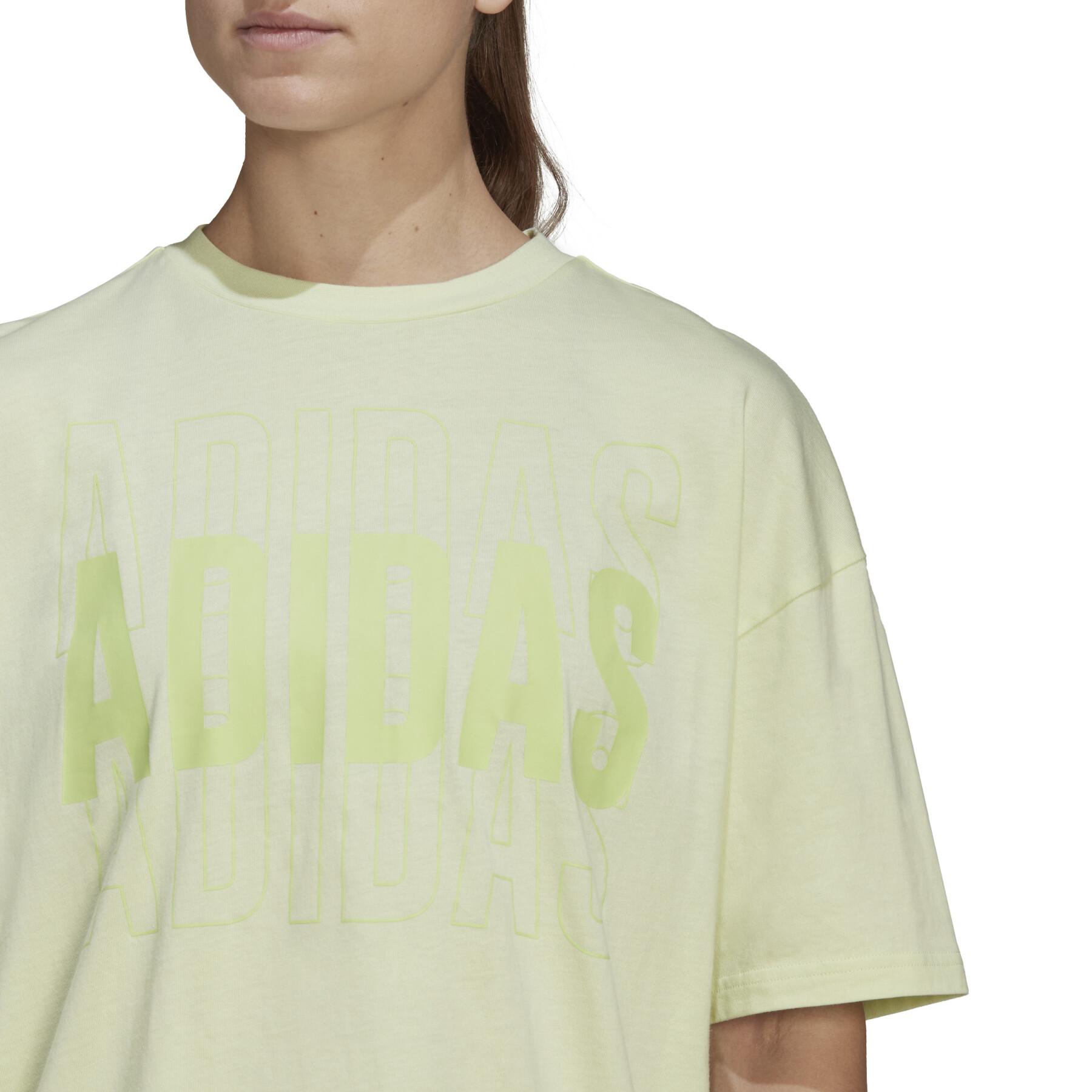 T-shirt oversize femme adidas Essentials Repeat