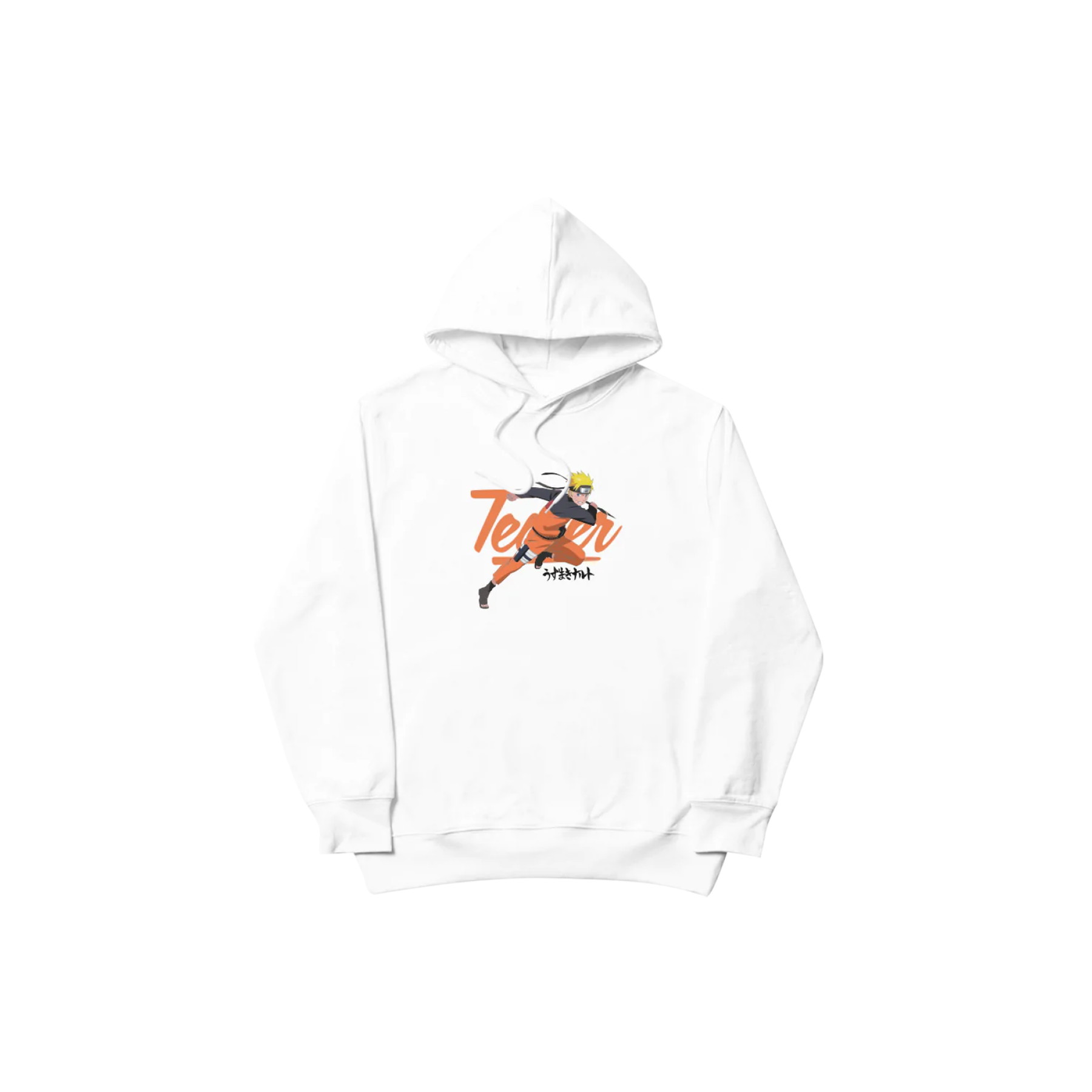 Sweatshirt à capuche Tealer Logo Naruto