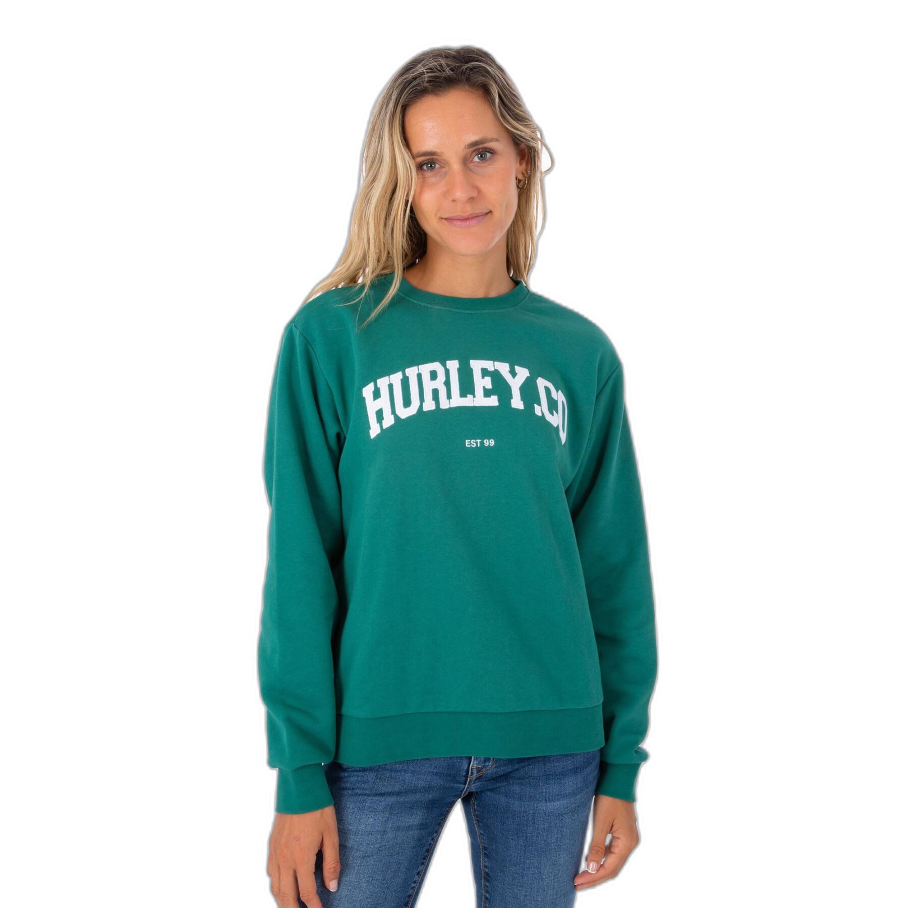 Sweatshirt femme Hurley Authentic Crew