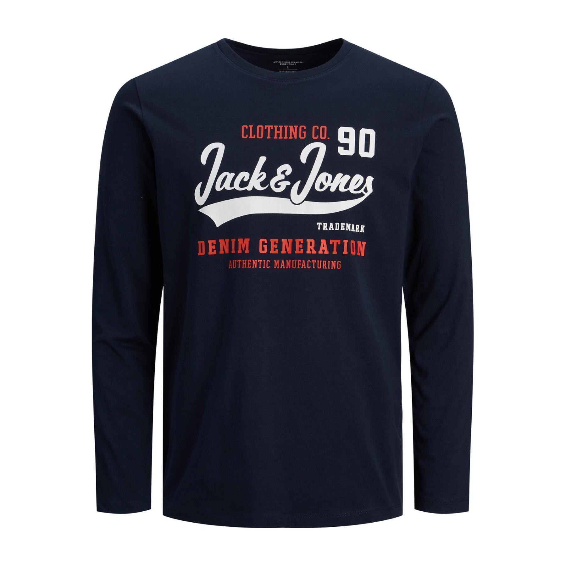 T-shirt col-O Jack & Jones Jjelogo