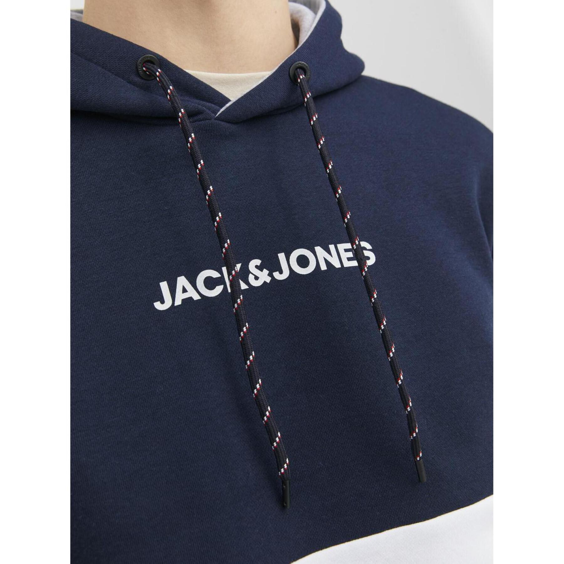 Sweatshirt à capuche Jack & Jones Jjereid Blocking