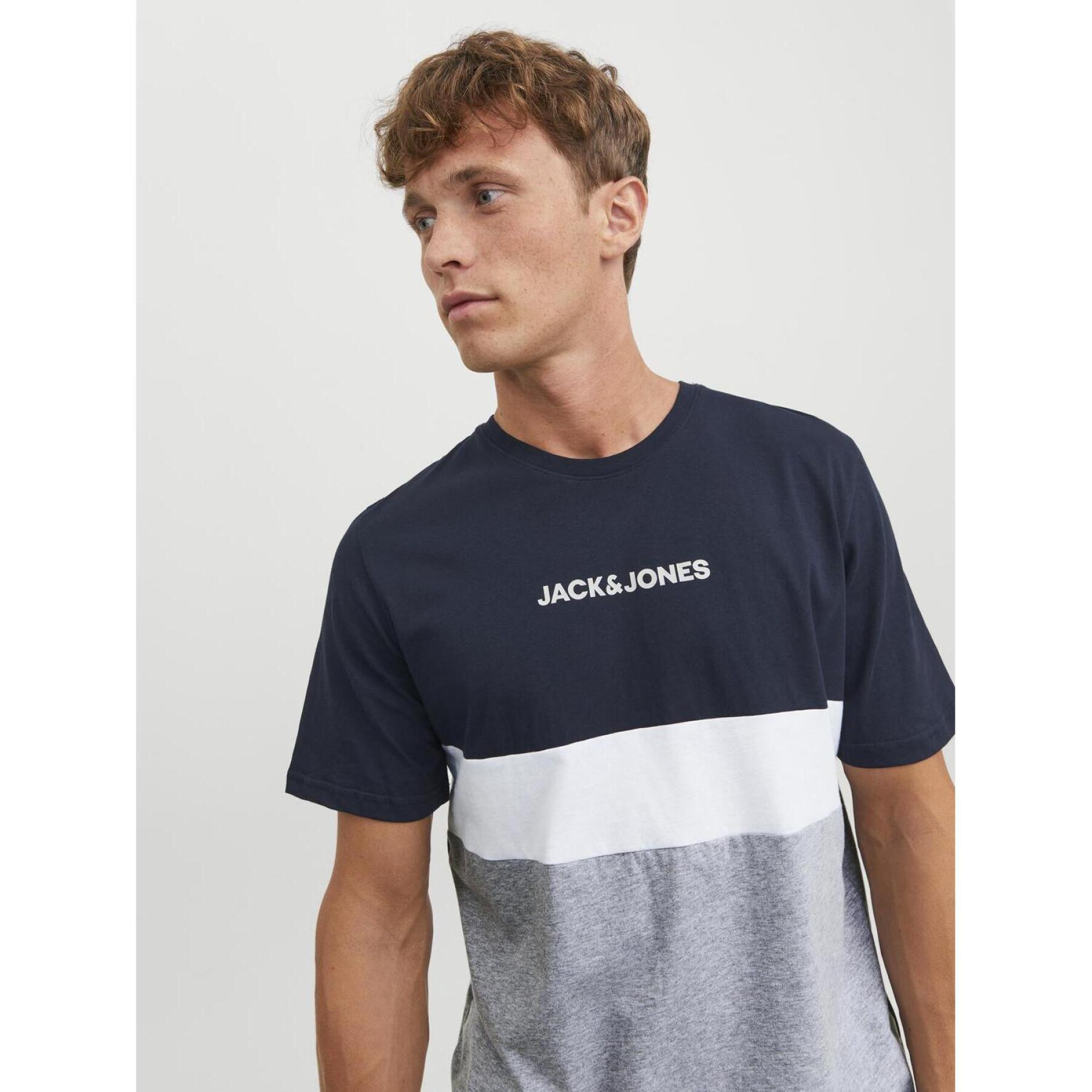 T-shirt Jack & Jones Jjereid Blocking