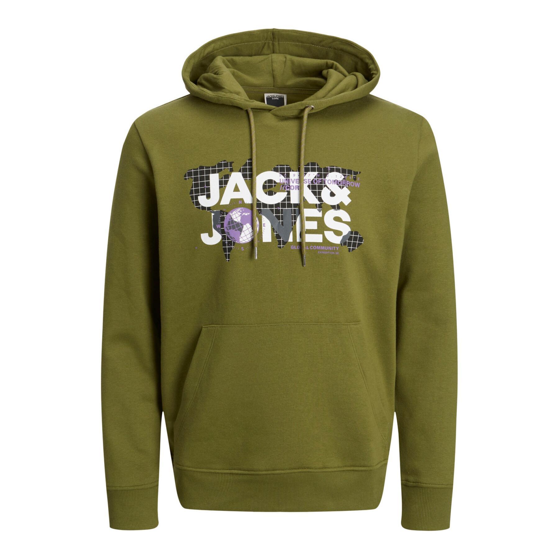 Sweatshirt à Capuche Jack & Jones Jcodust