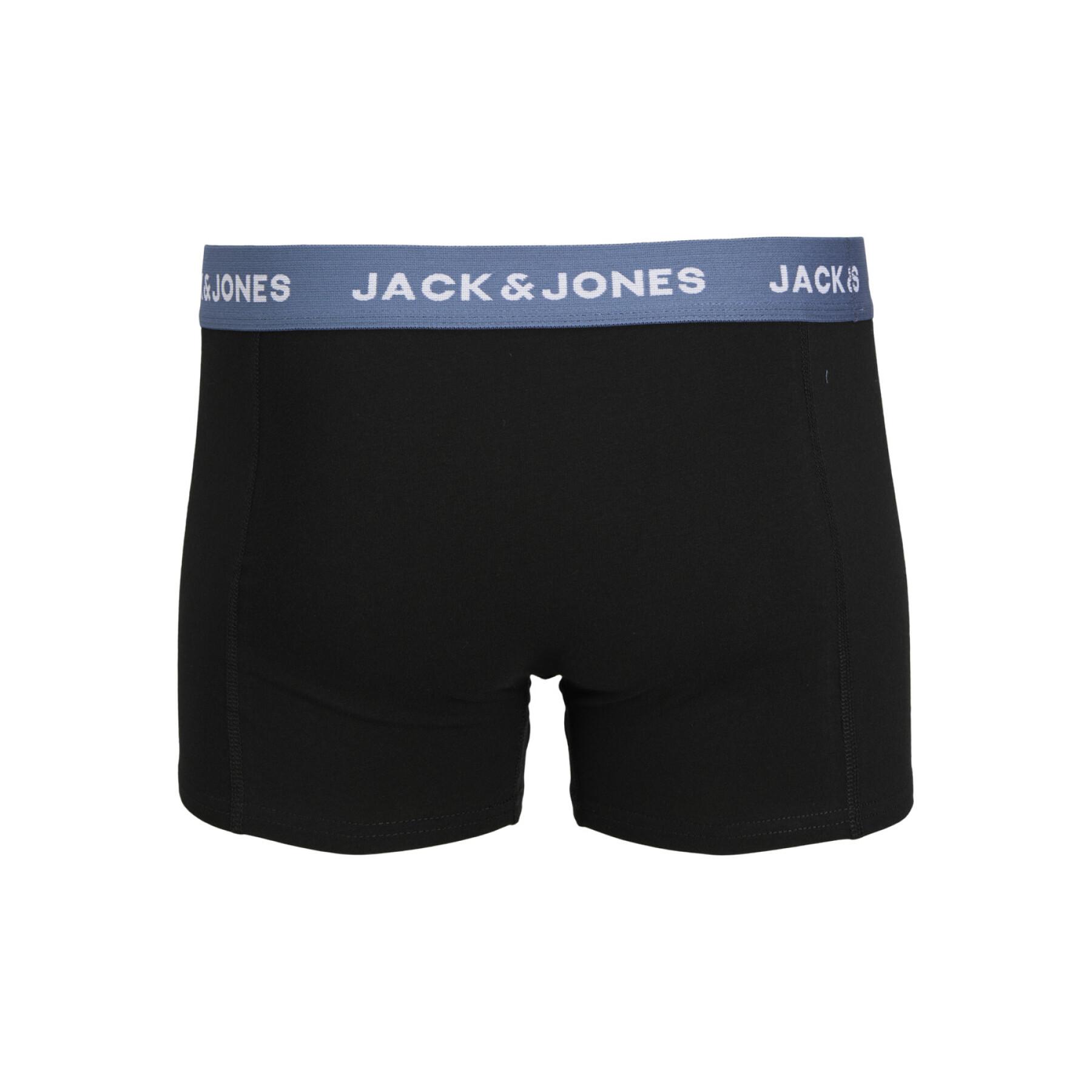Lot de 5 boxers Jack & Jones Solid