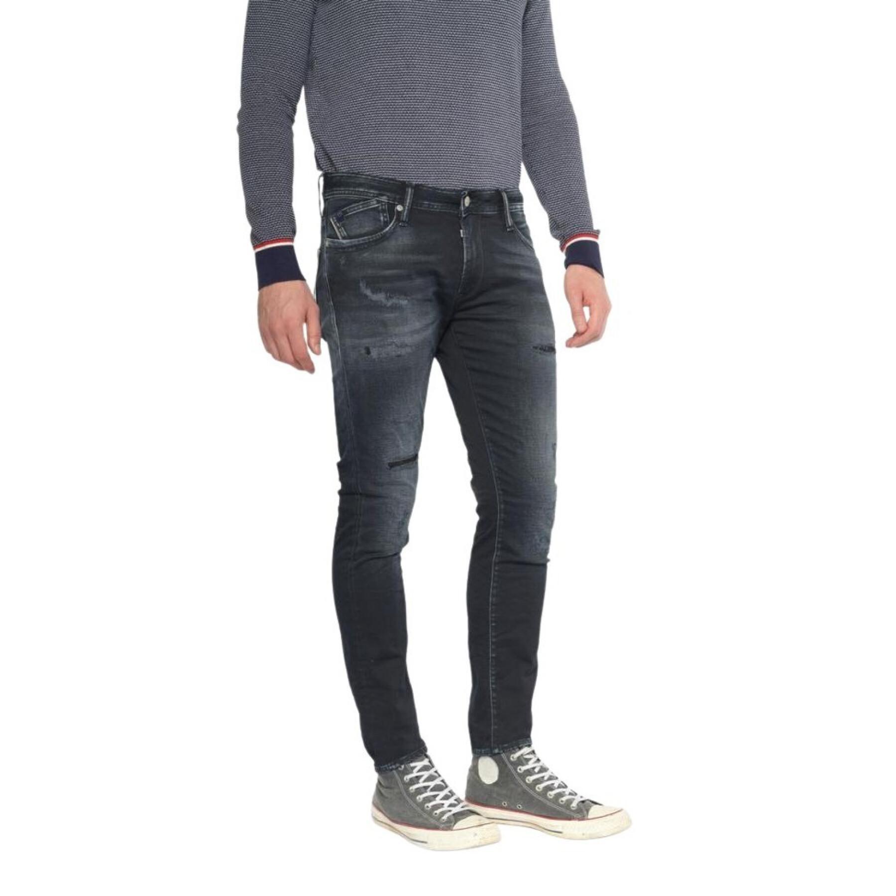 Pantalon Jeans slim Le temps des cerises Jogg 700/11