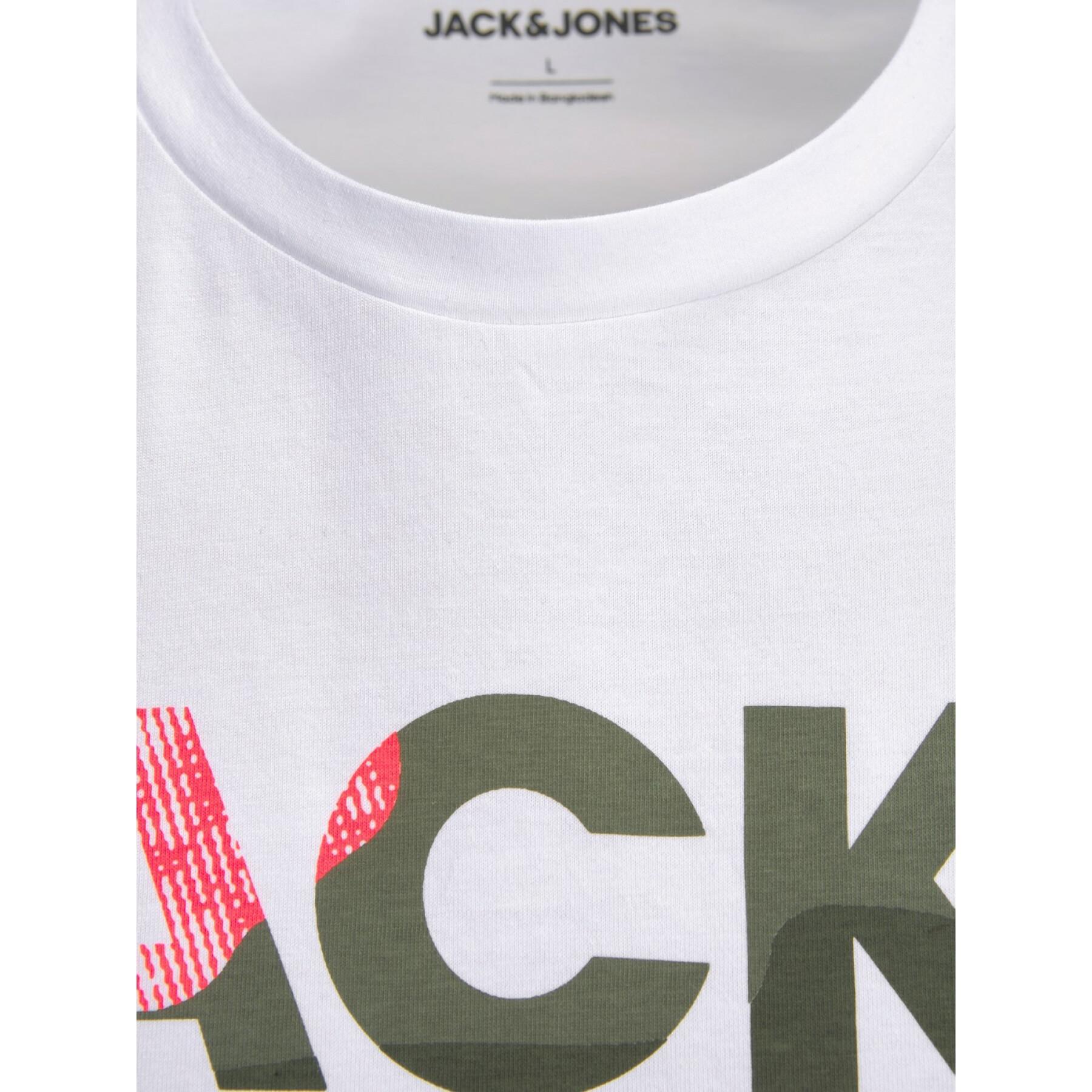 T-Shirt logo Jack & Jones imprimé