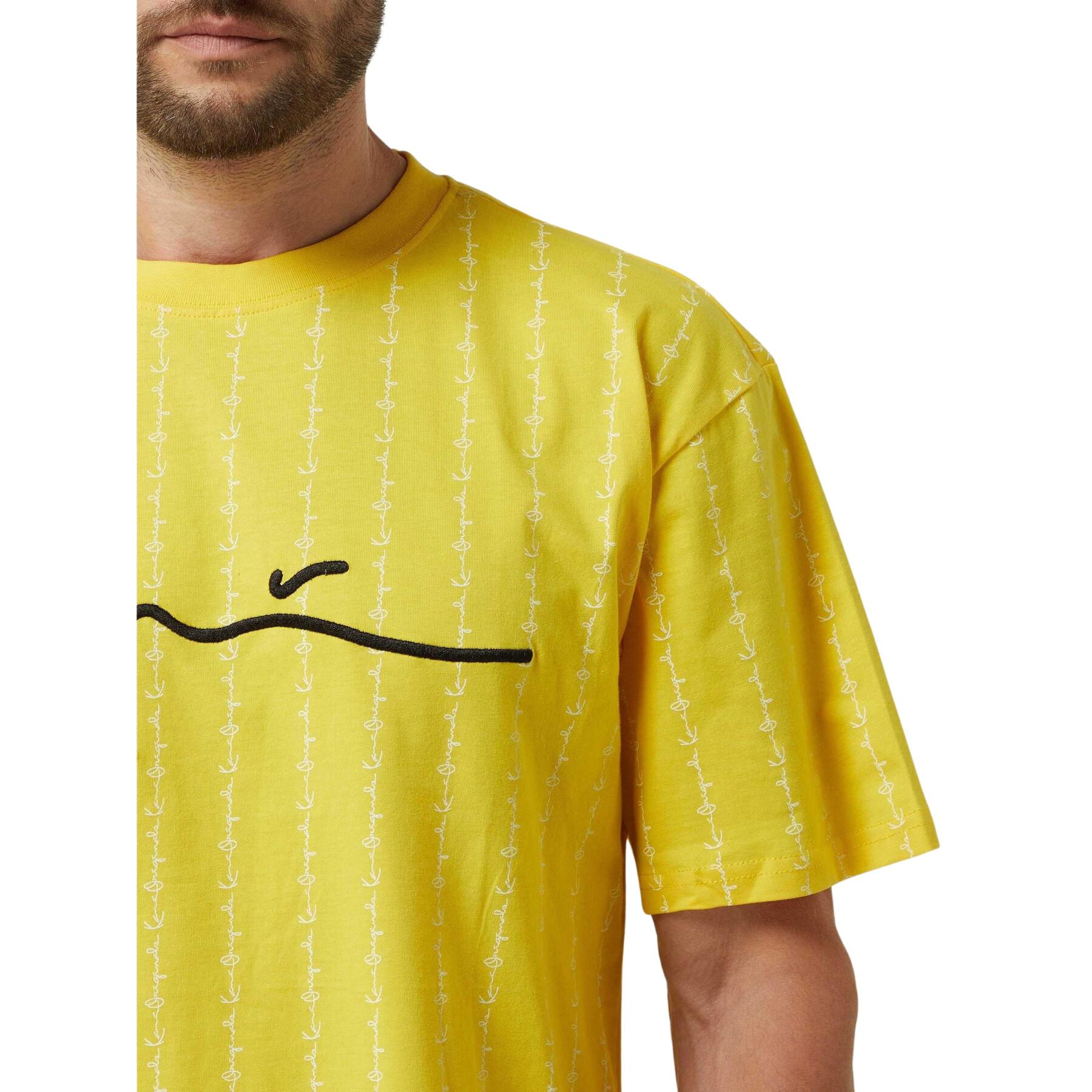 T-shirt Karl Kani signature logo pinstripe