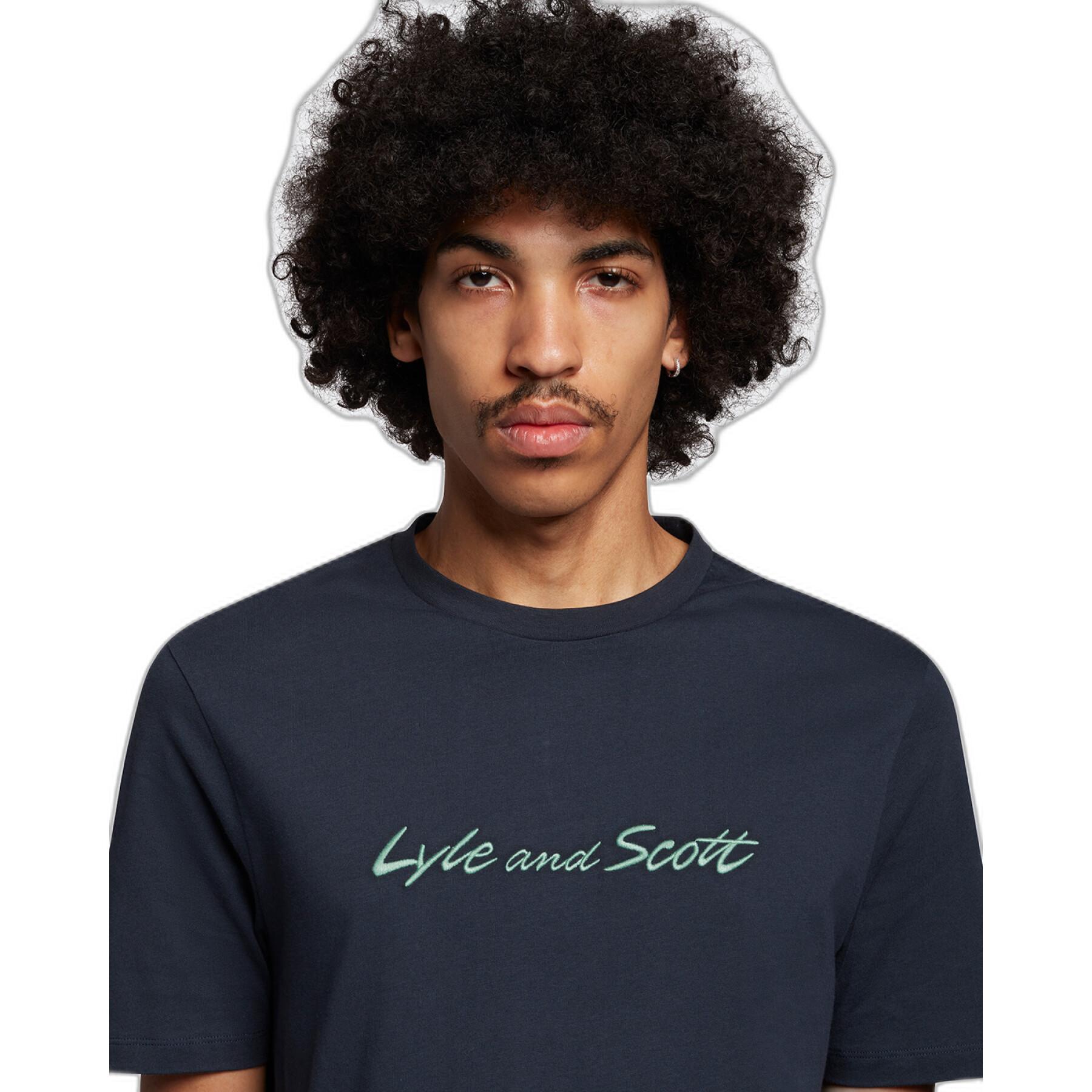 T-shirt Lyle & Scott Embroidered