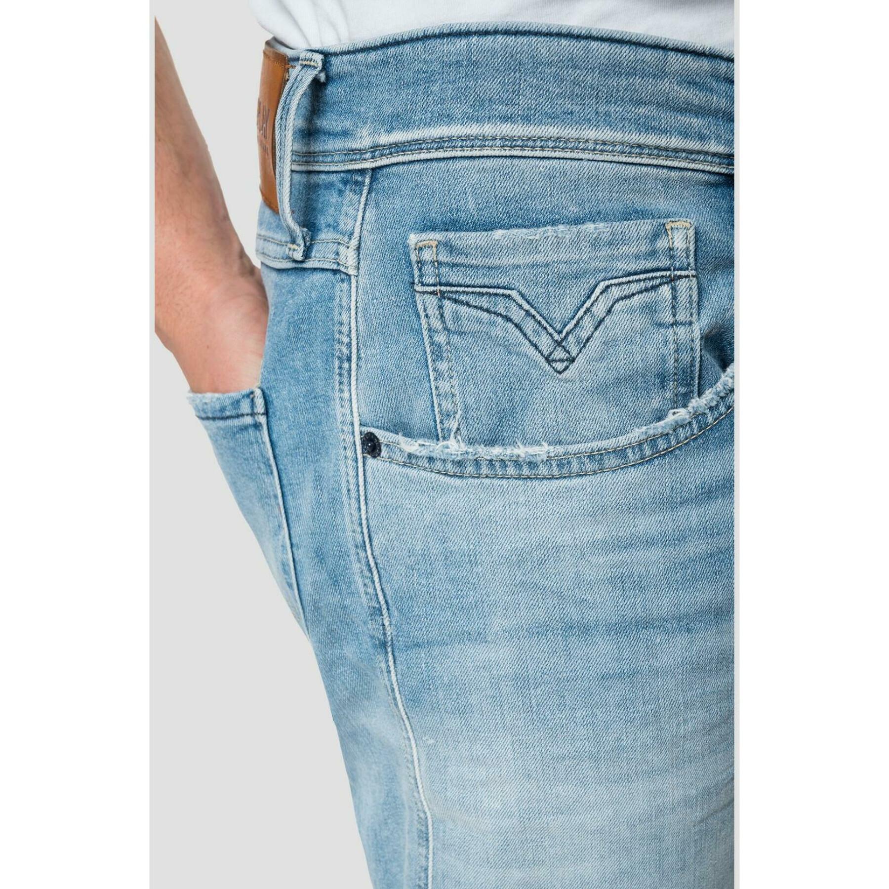 Jeans coupe slim Replay anbass 573 bio