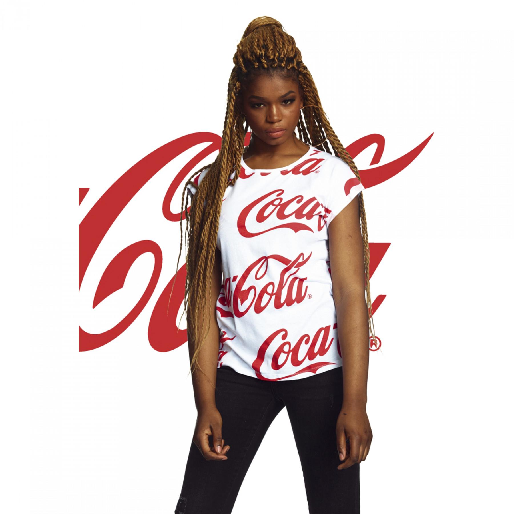 T-shirt femme Urban Classic coca cola
