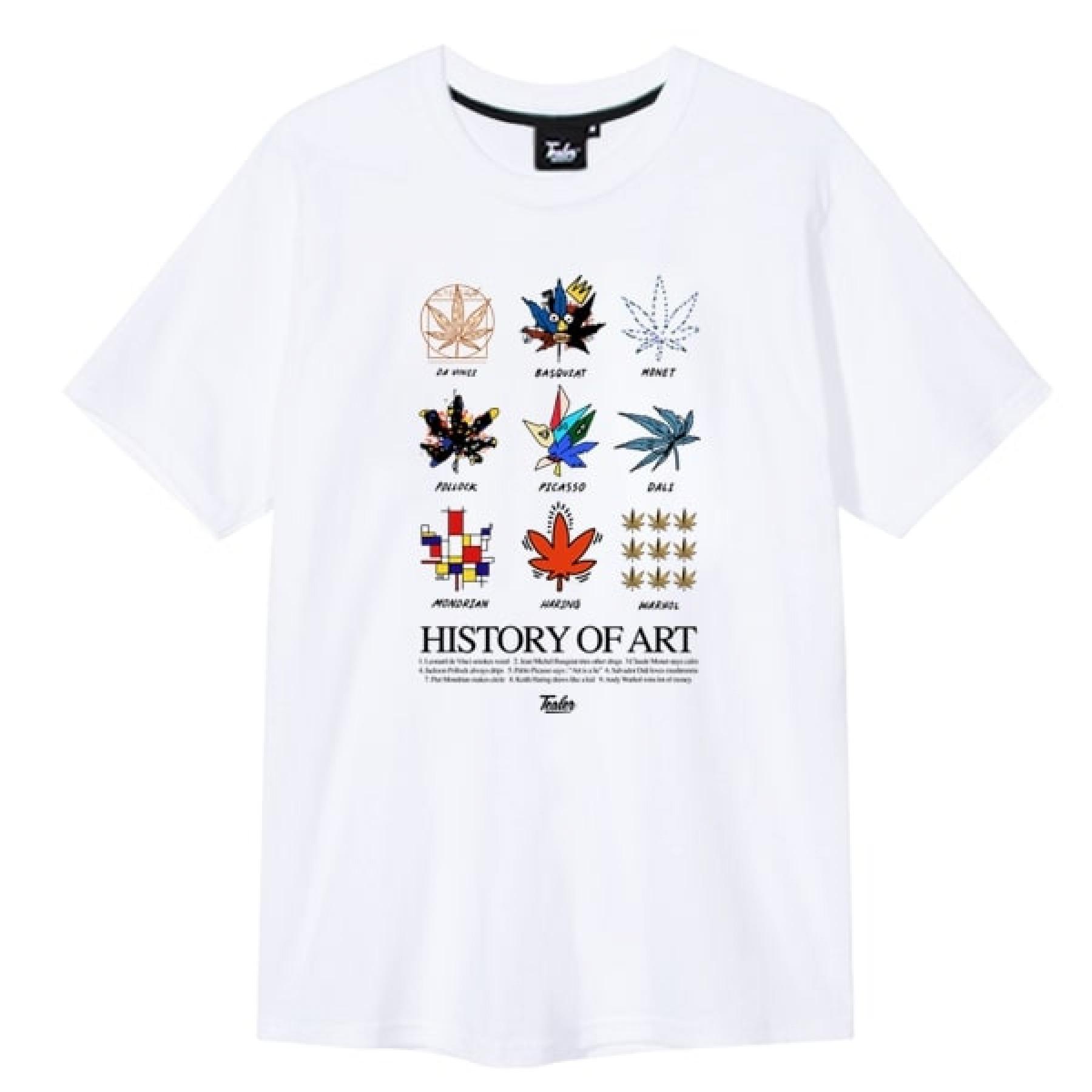T-shirt Tealer History of art
