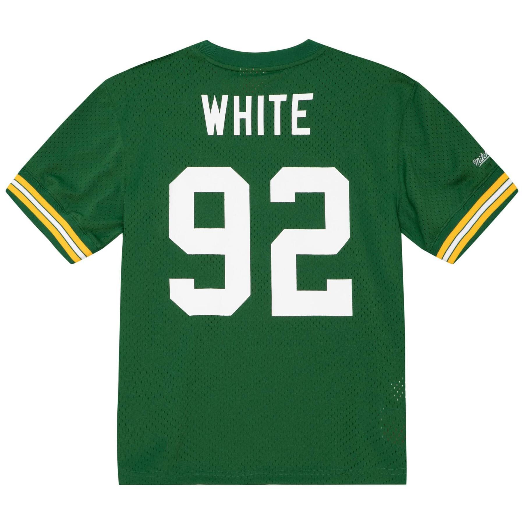 Maillot col rond Green Bay Packers NFL N&N 1994 Reggie White