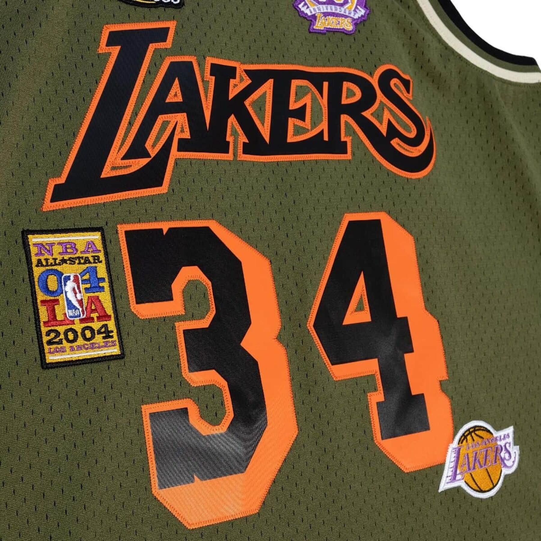 Maillot Los Angeles Lakers NBA Flight Swingman 1996 Shaquille O'neal