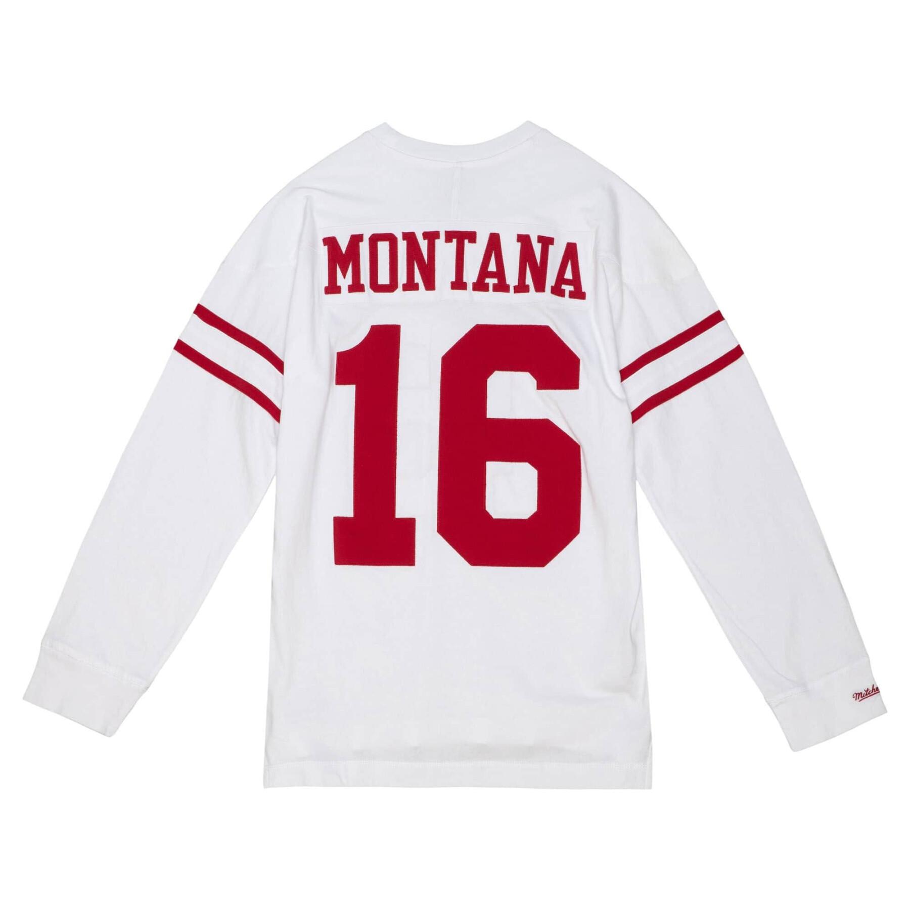 T-shirt manches longues San Francisco 49ers NFL N&N 1990 Joe Montana
