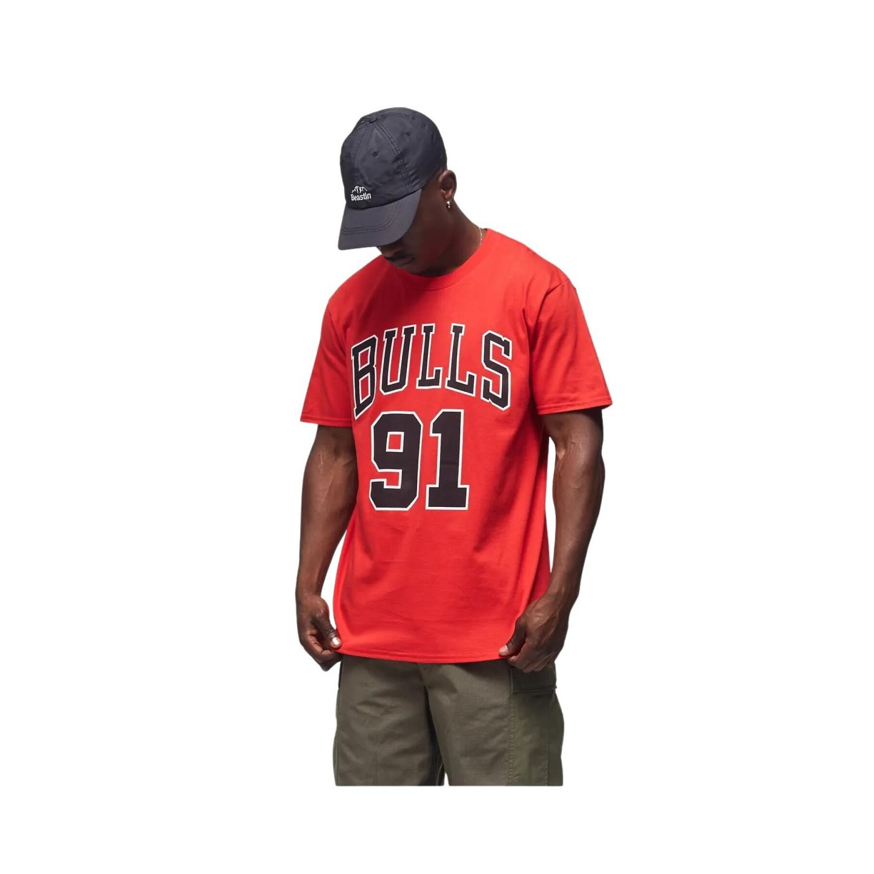T-shirt last dance Chicago Bulls number 91