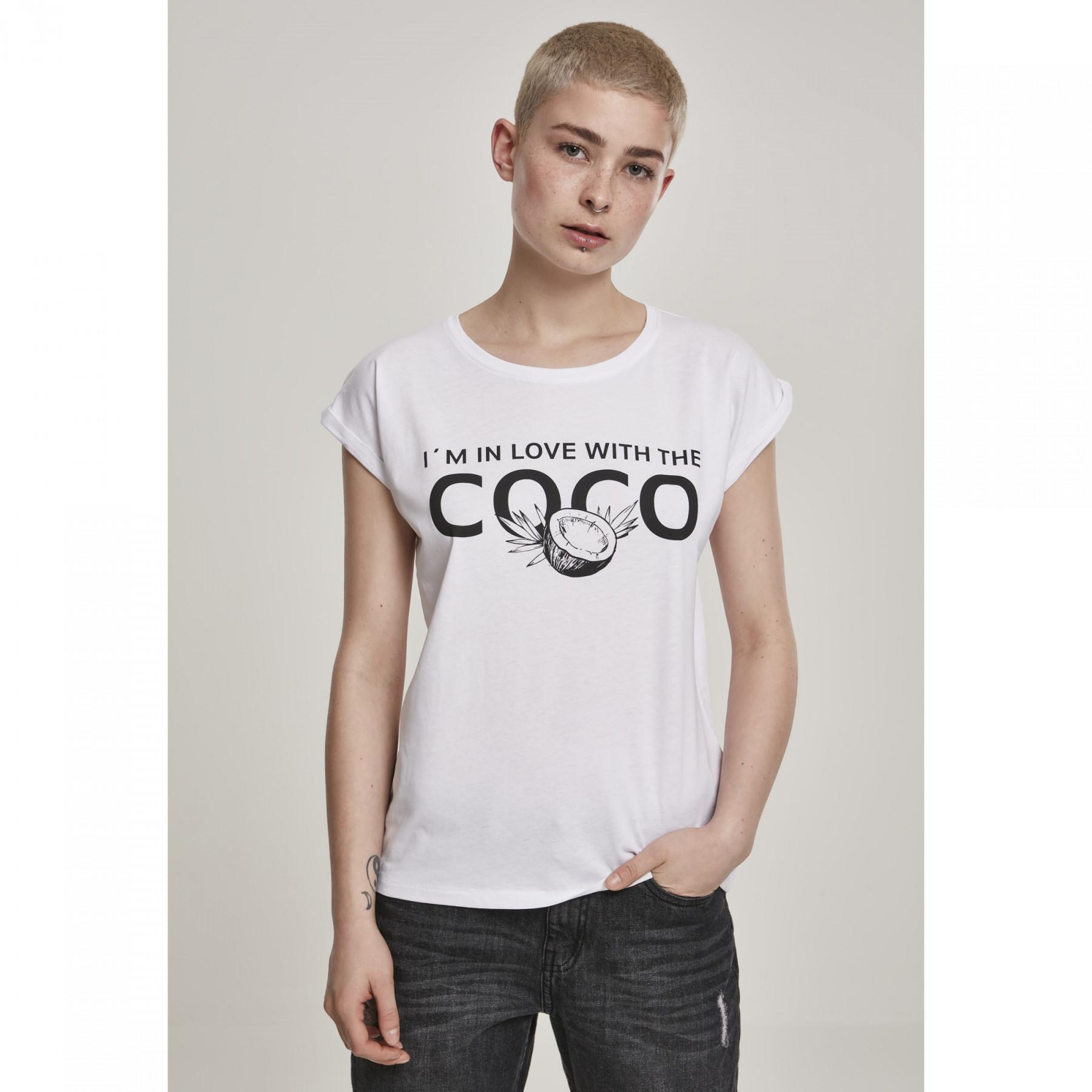 T-shirt femme Mister Tee coco
