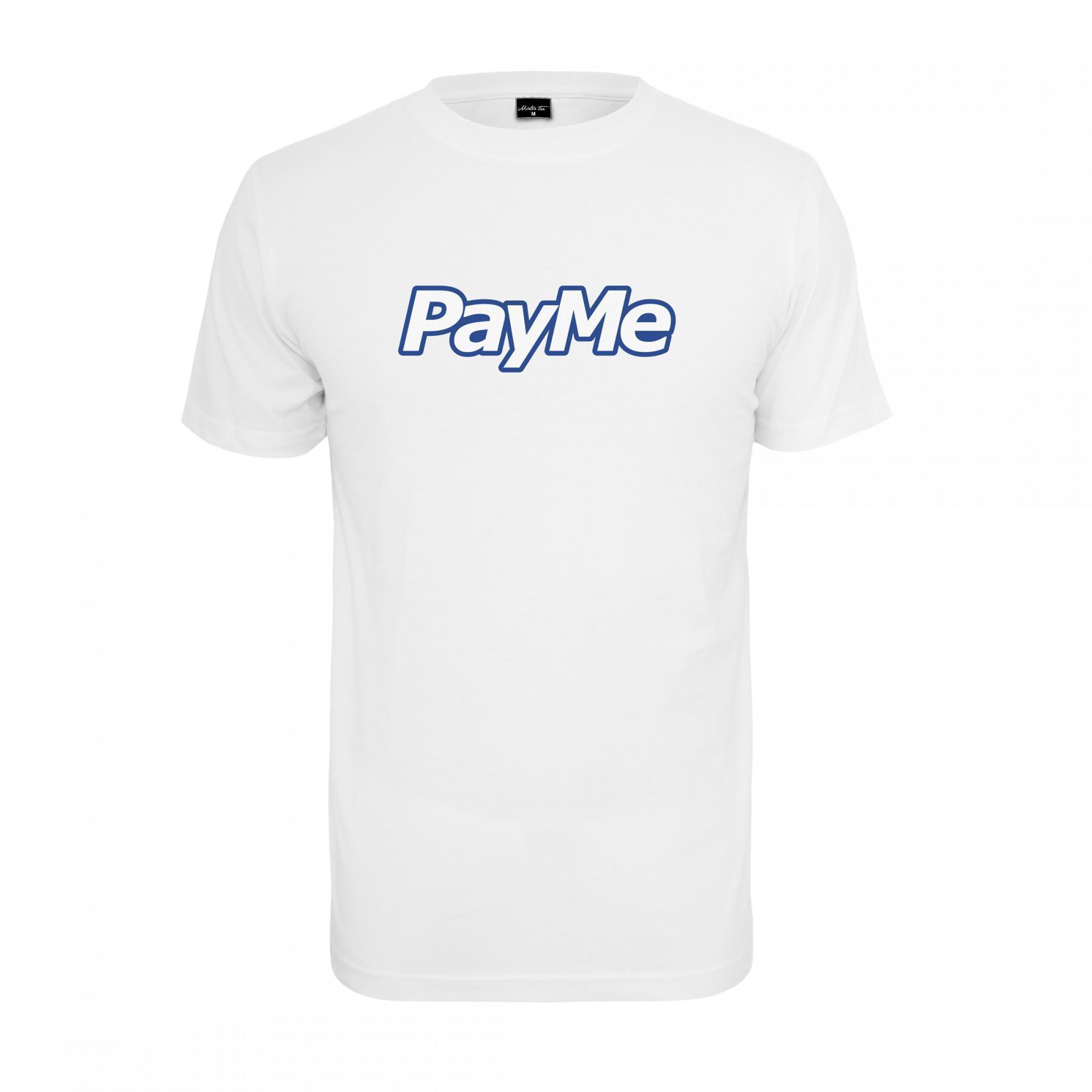T-shirt Mister Tee pay me outline