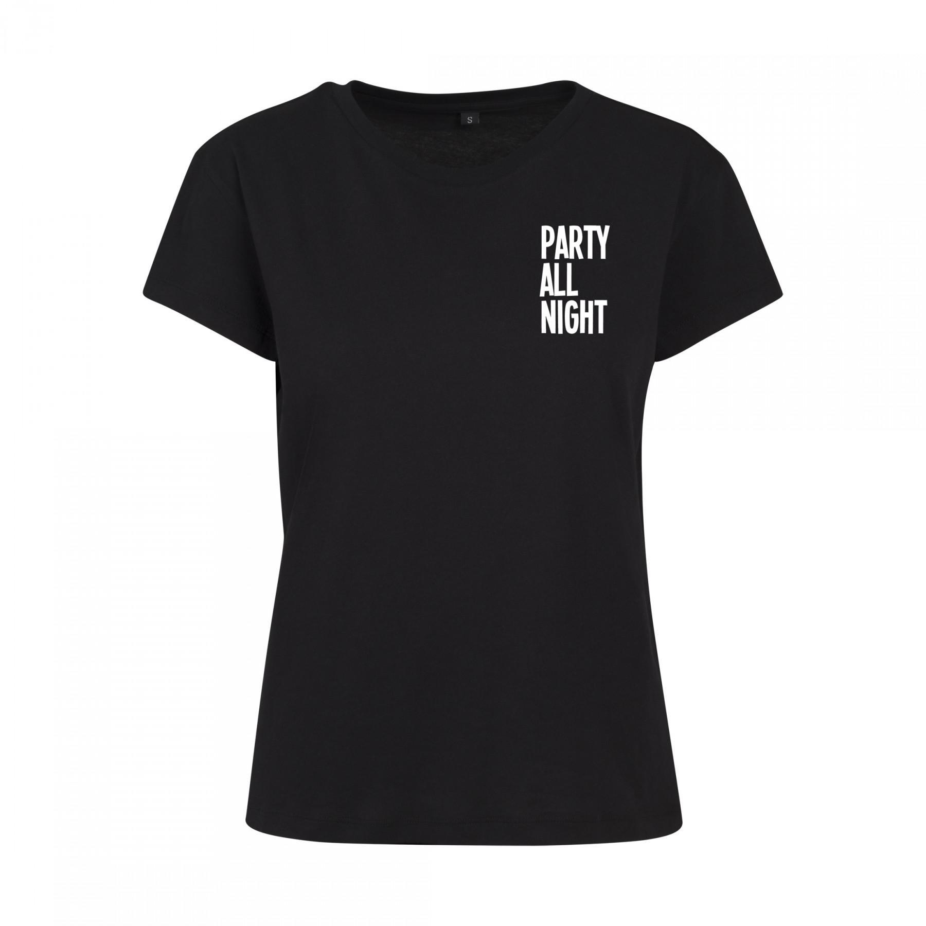 T-shirt femme Mister Tee femme party all night