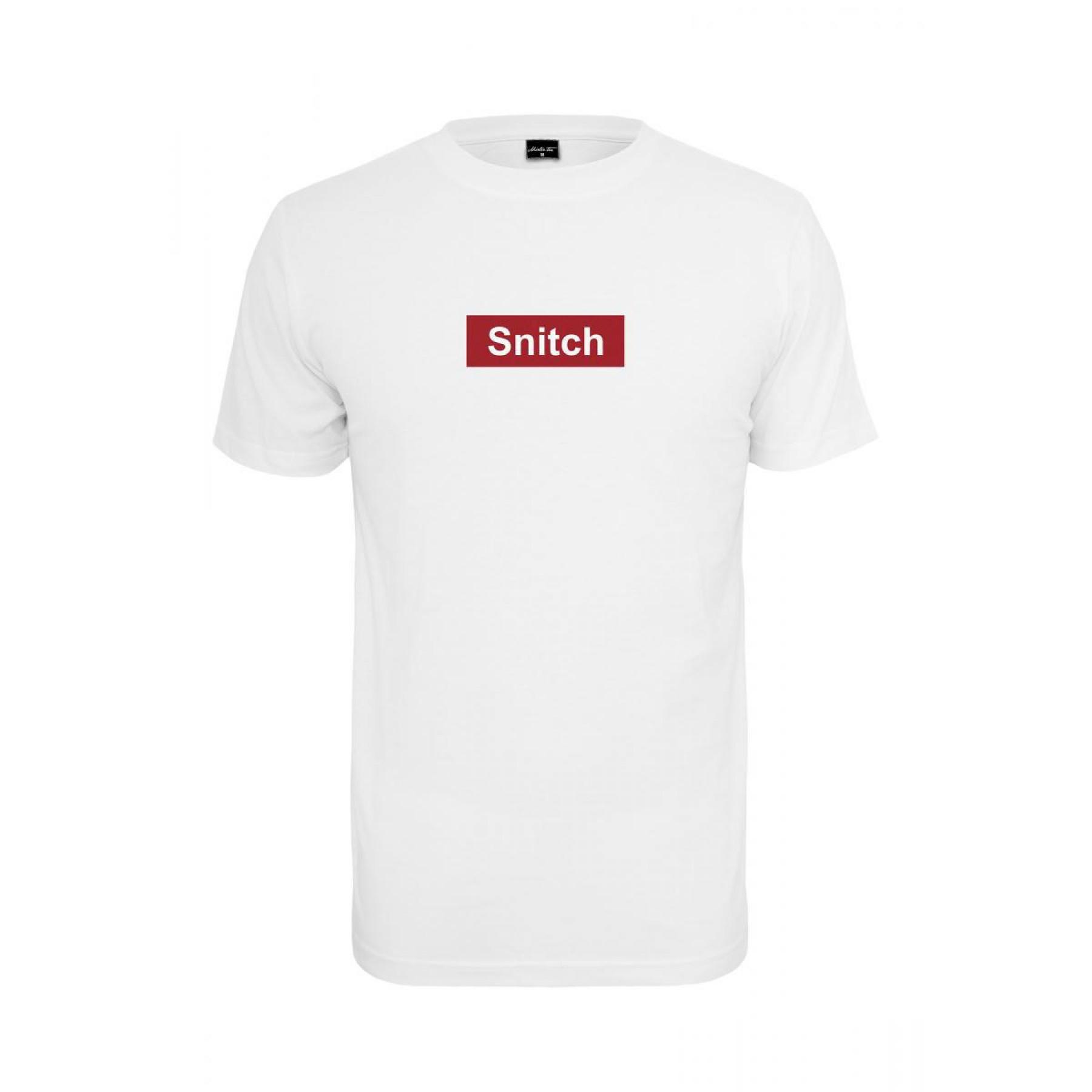 T-shirt Mister Tee snitch