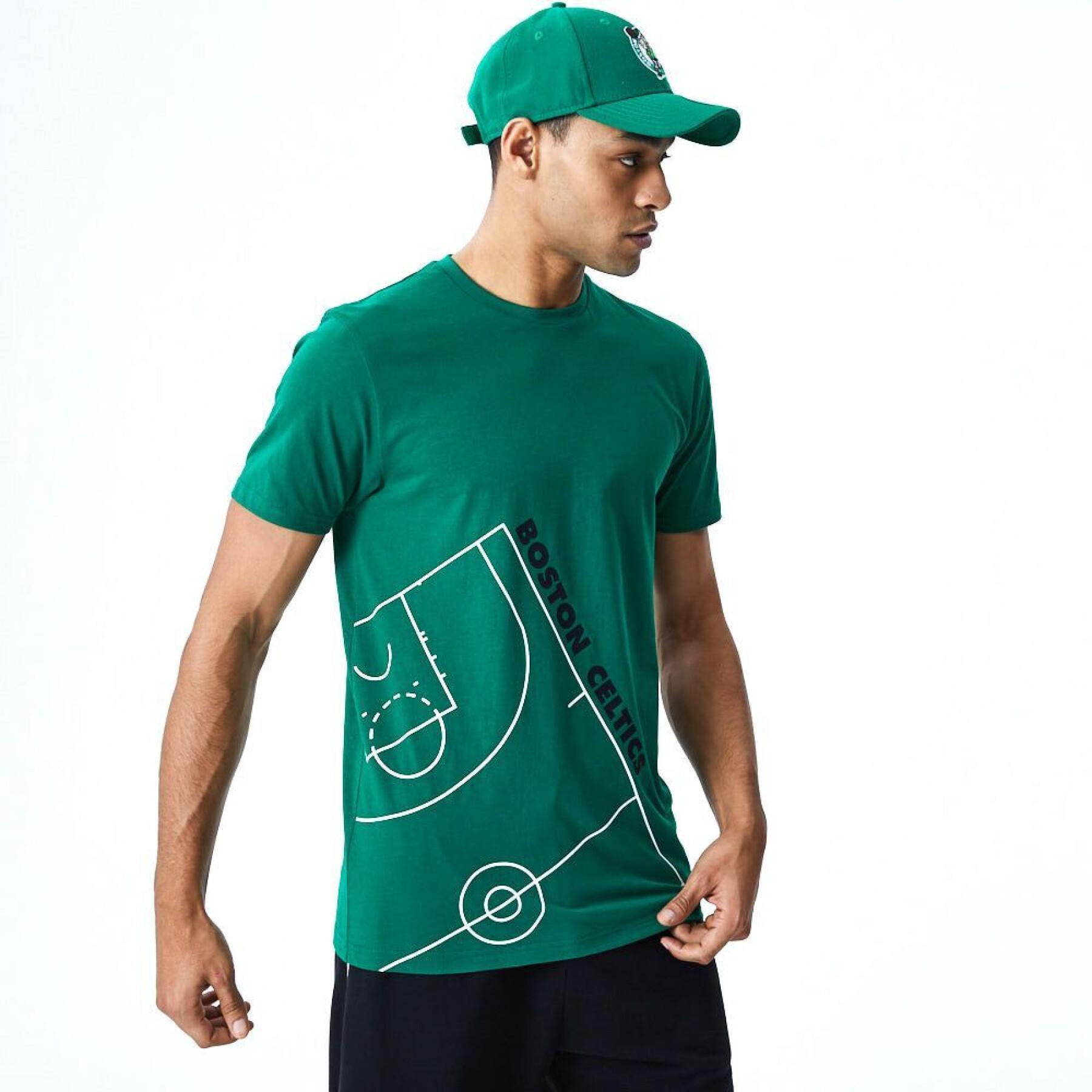 T-shirt New Era NBA Court Boston Celtics