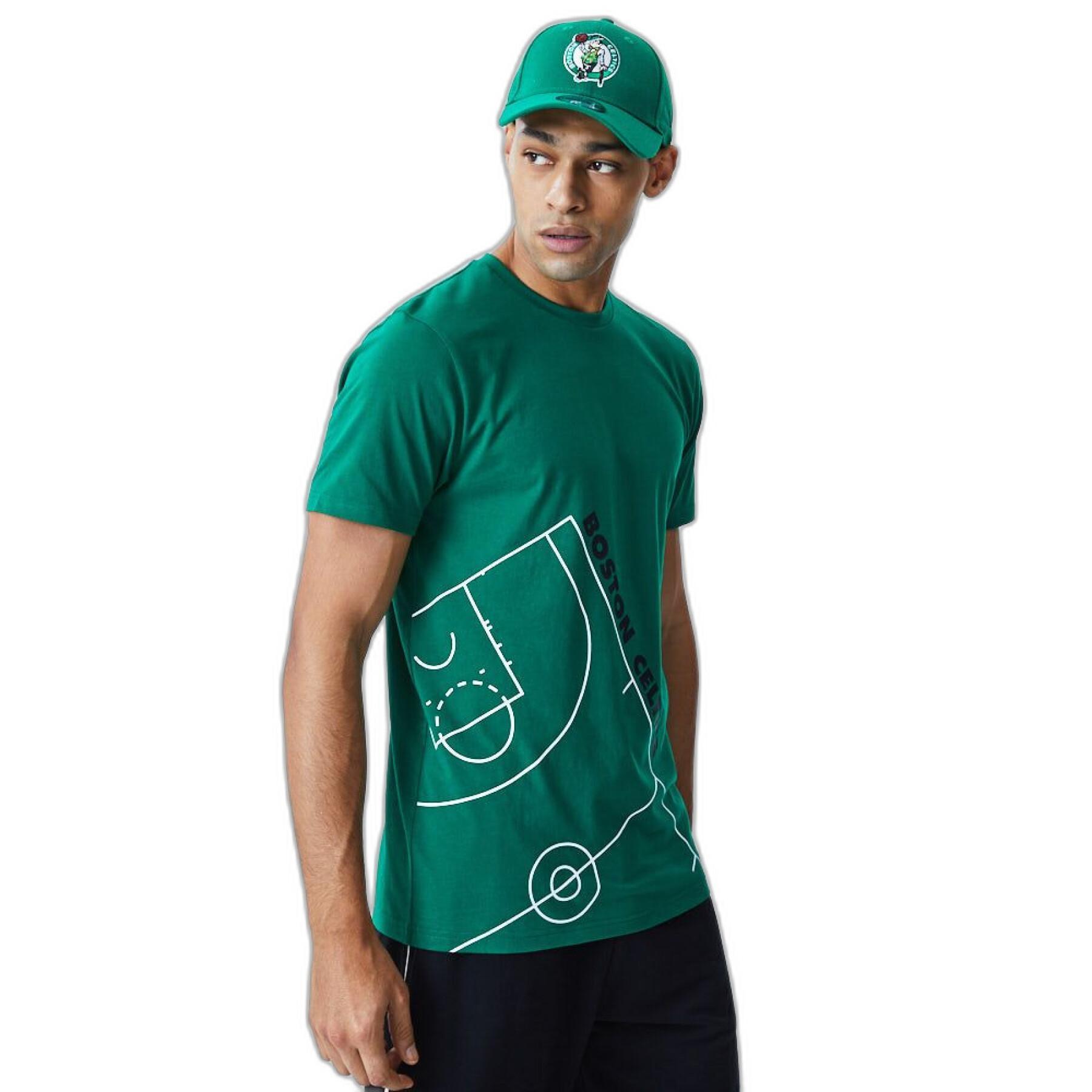 T-shirt New Era NBA Court Boston Celtics