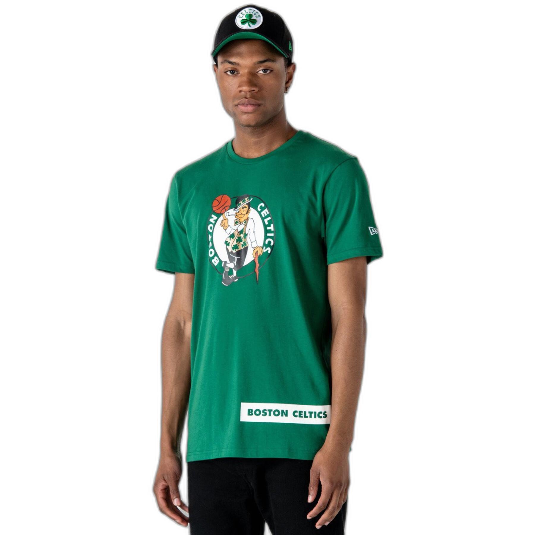 T-shirt New Era NBA Block Womark Boston Celtics