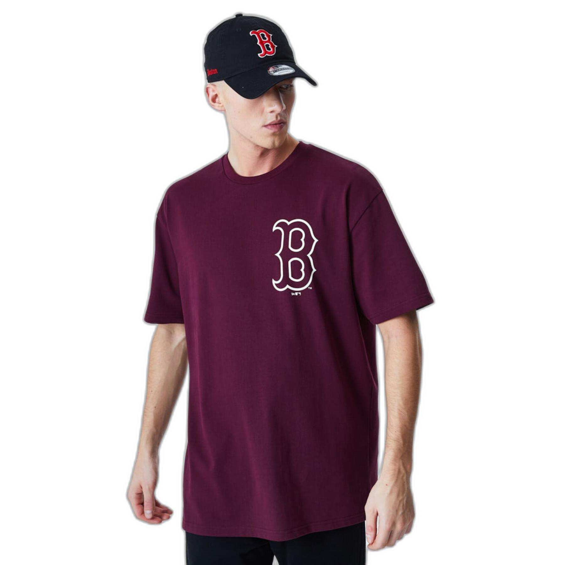 T-shirt oversized New Era MLB Logo Boston Red Sox