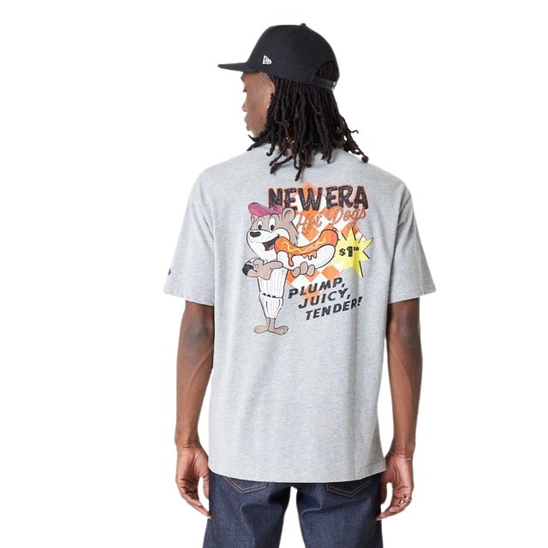 T-shirt oversize New Era Hot Dog Bear