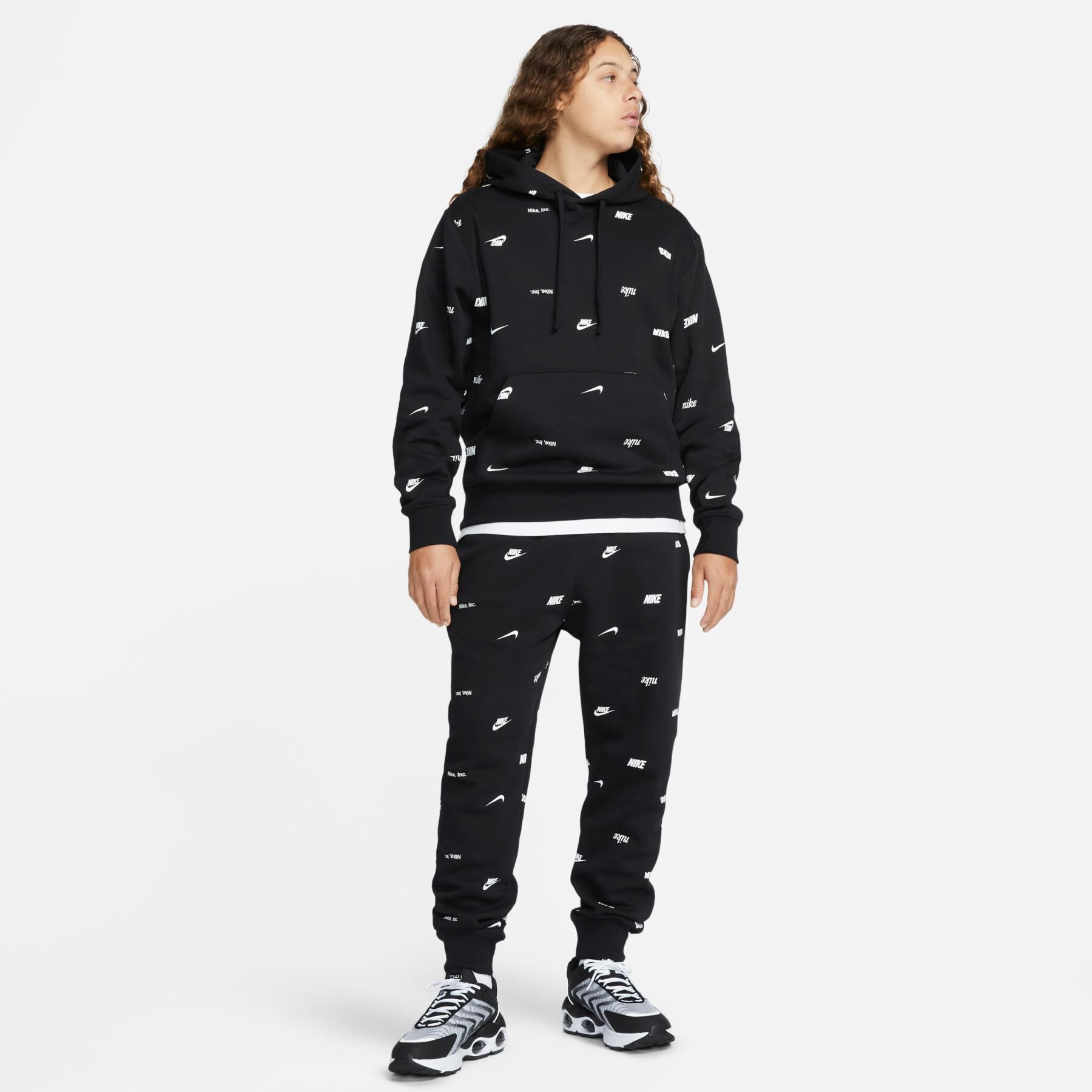 Sweatshirt à capuche Nike Club+ BB AOP