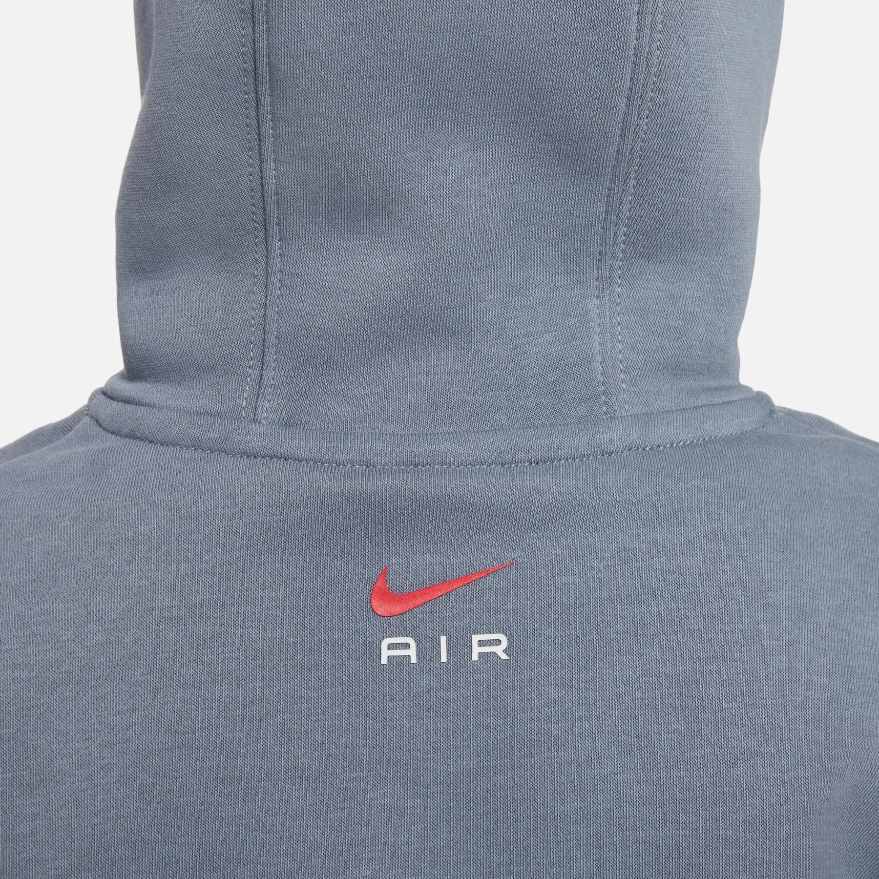 Sweatshirt à capuche enfant Nike Air PO Fleece