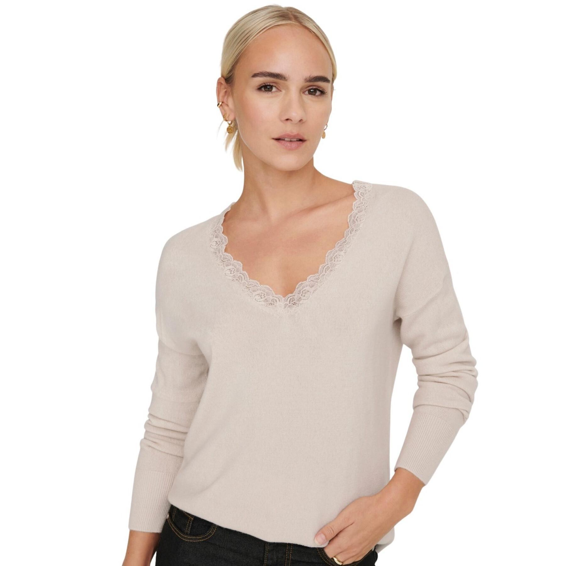 Pullover manches longues femme Only Sunny