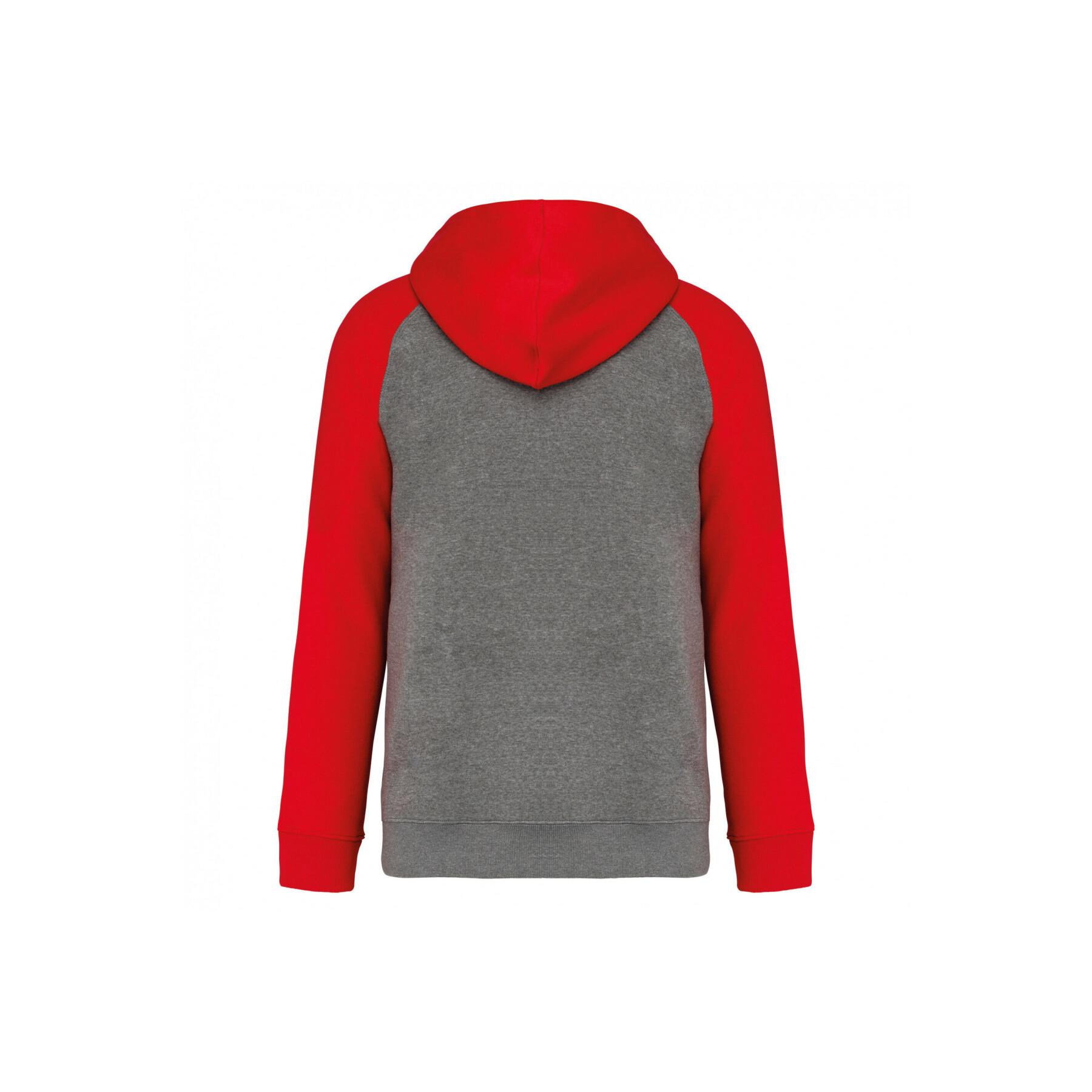 Sweatshirt à capuche enfant Proact Bicolore