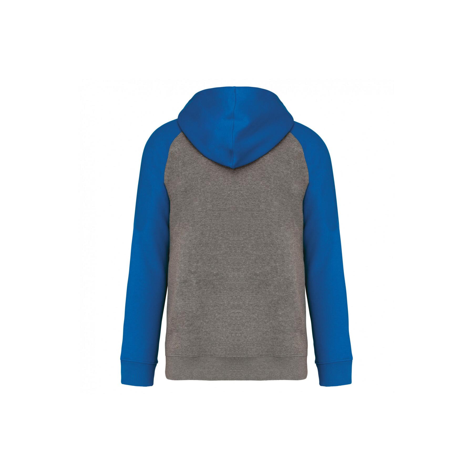 Sweatshirt à capuche enfant Proact Bicolore