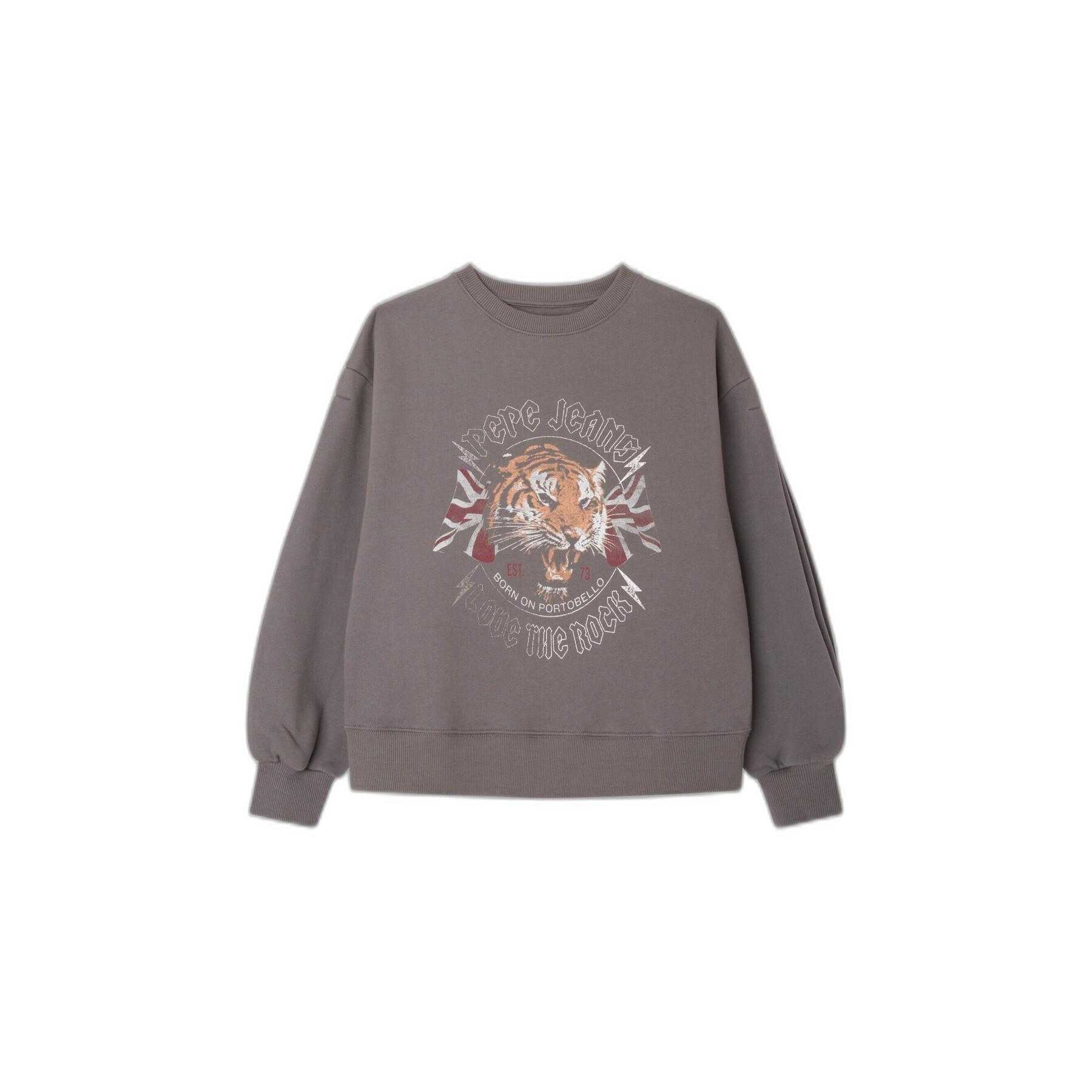 Sweatshirt fille Pepe Jeans Everly