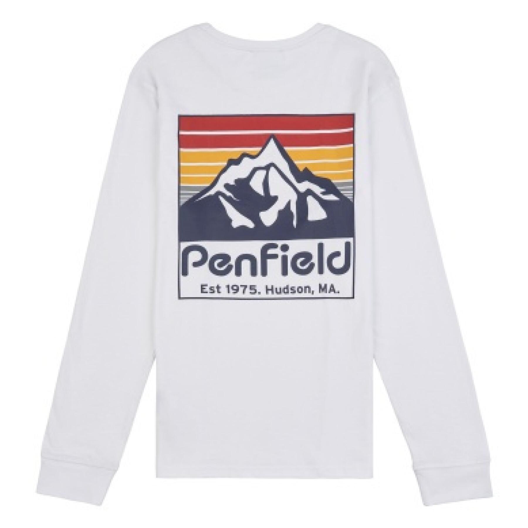 T-shirt manches longues Penfield back graphic