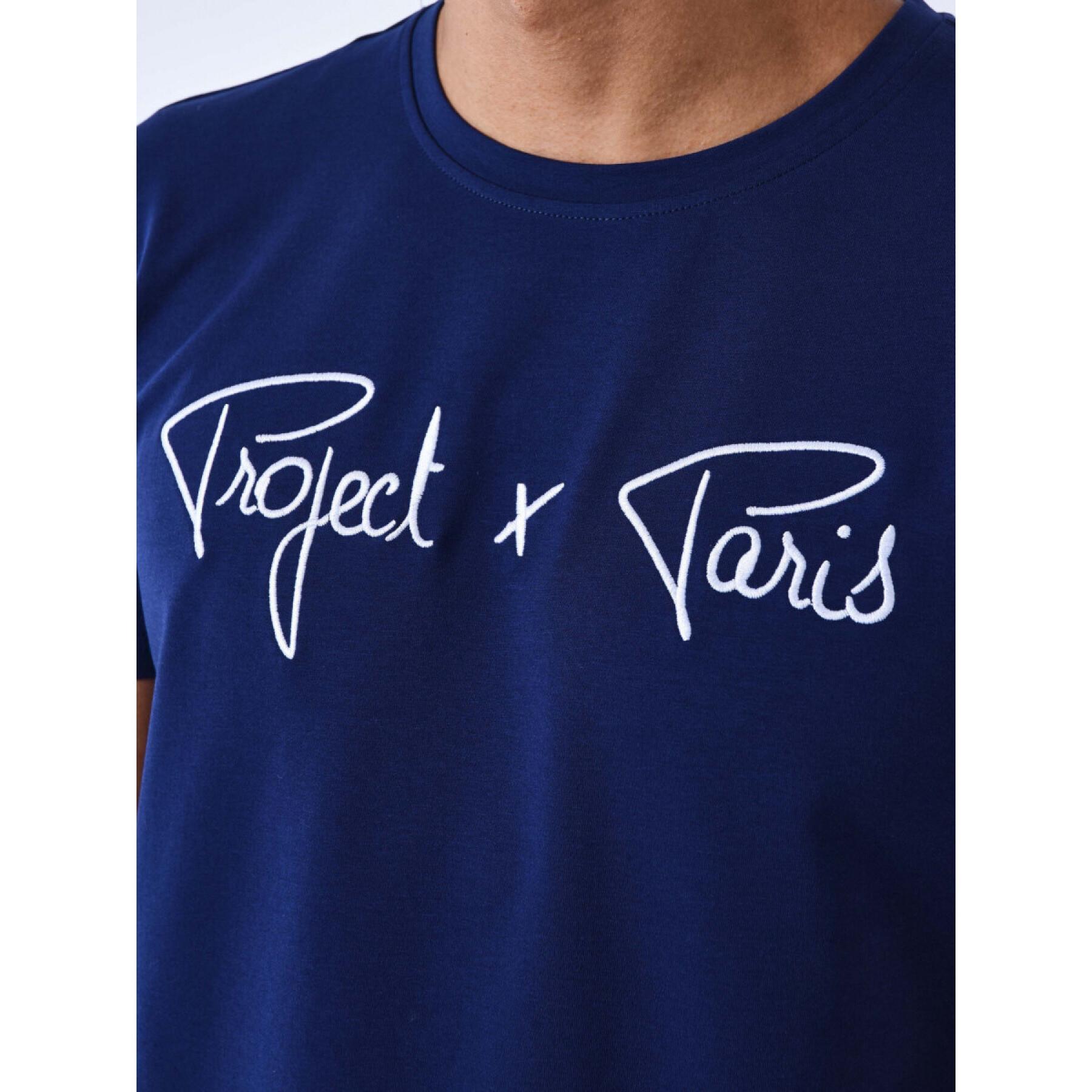 T-shirt broderie logo Project X Paris Basic