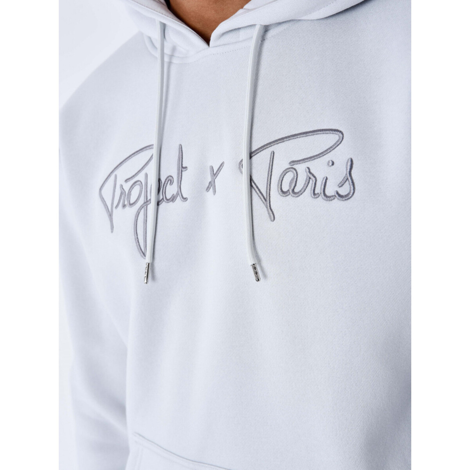 Sweatshirt à capuche avec broderie logo Project X Paris