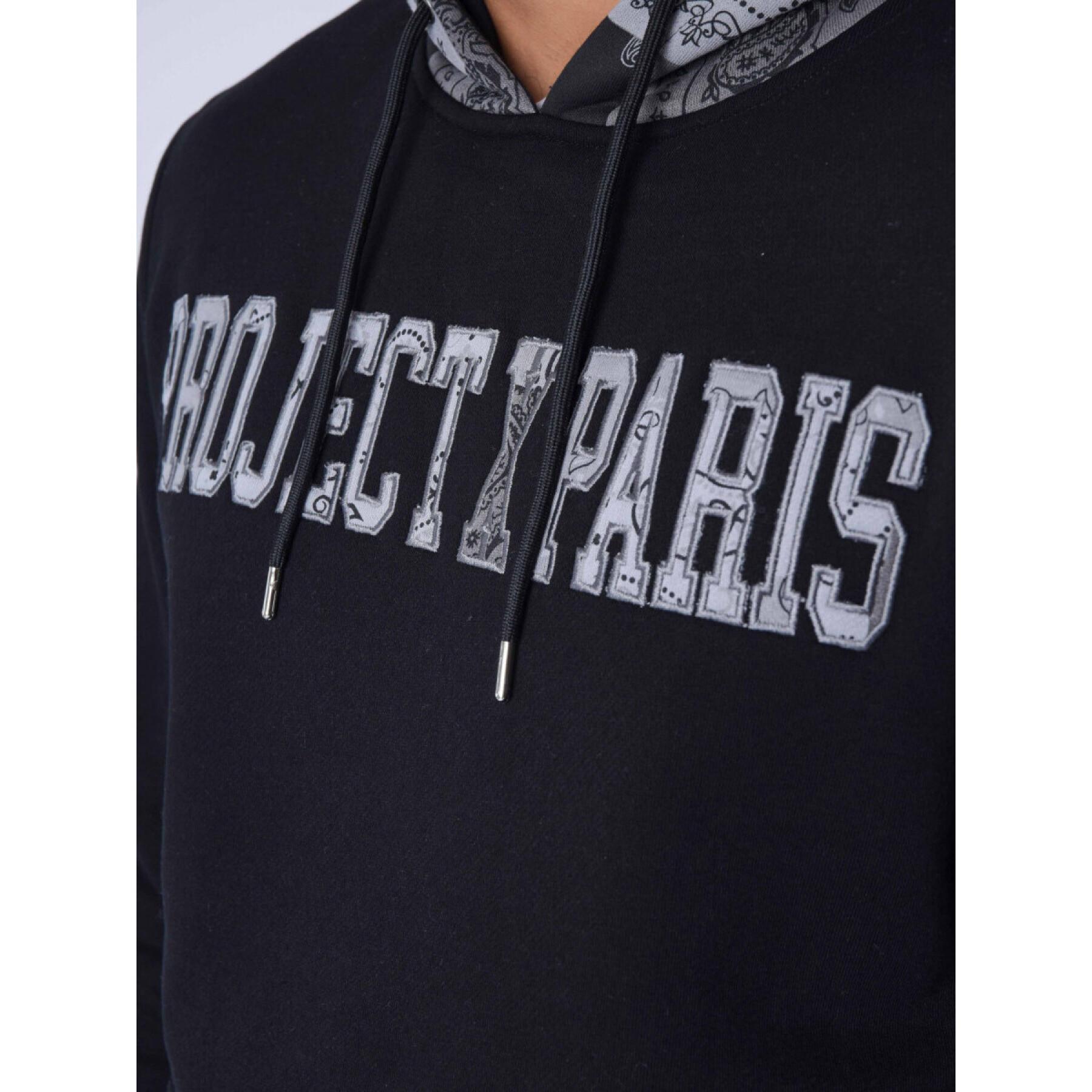Sweatshirt à capuche motif Project X Paris Bandana