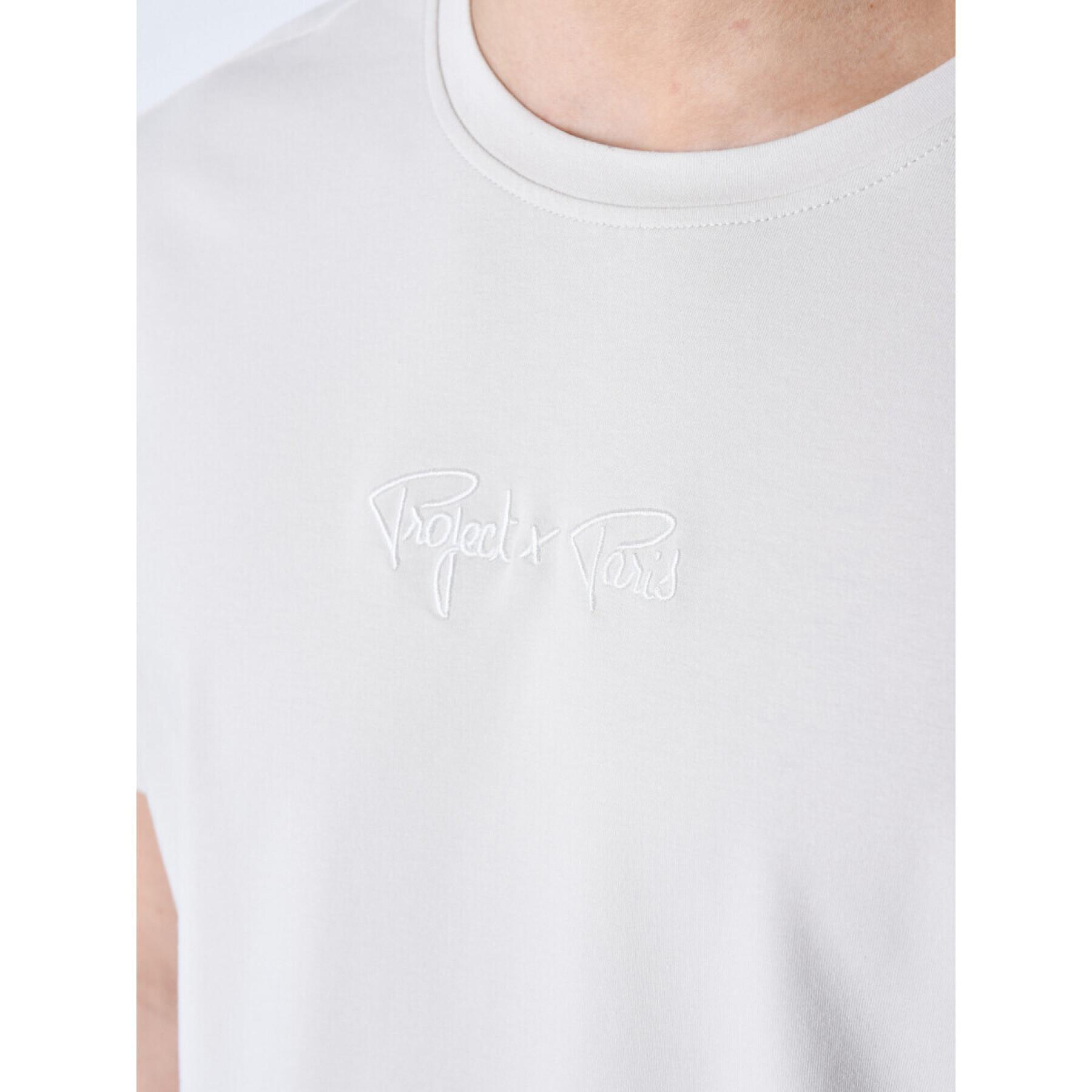 T-shirt bande épaules logo Project X Paris
