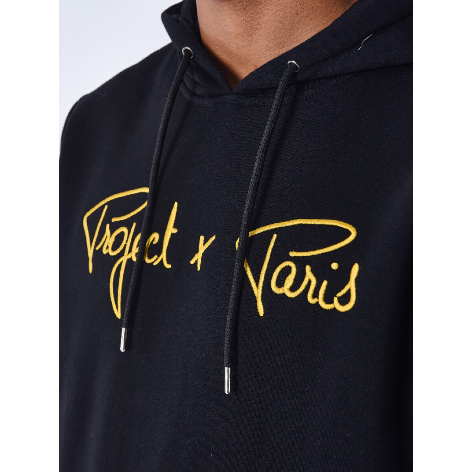 Sweatshirt à capuche logo broderie Project X Paris