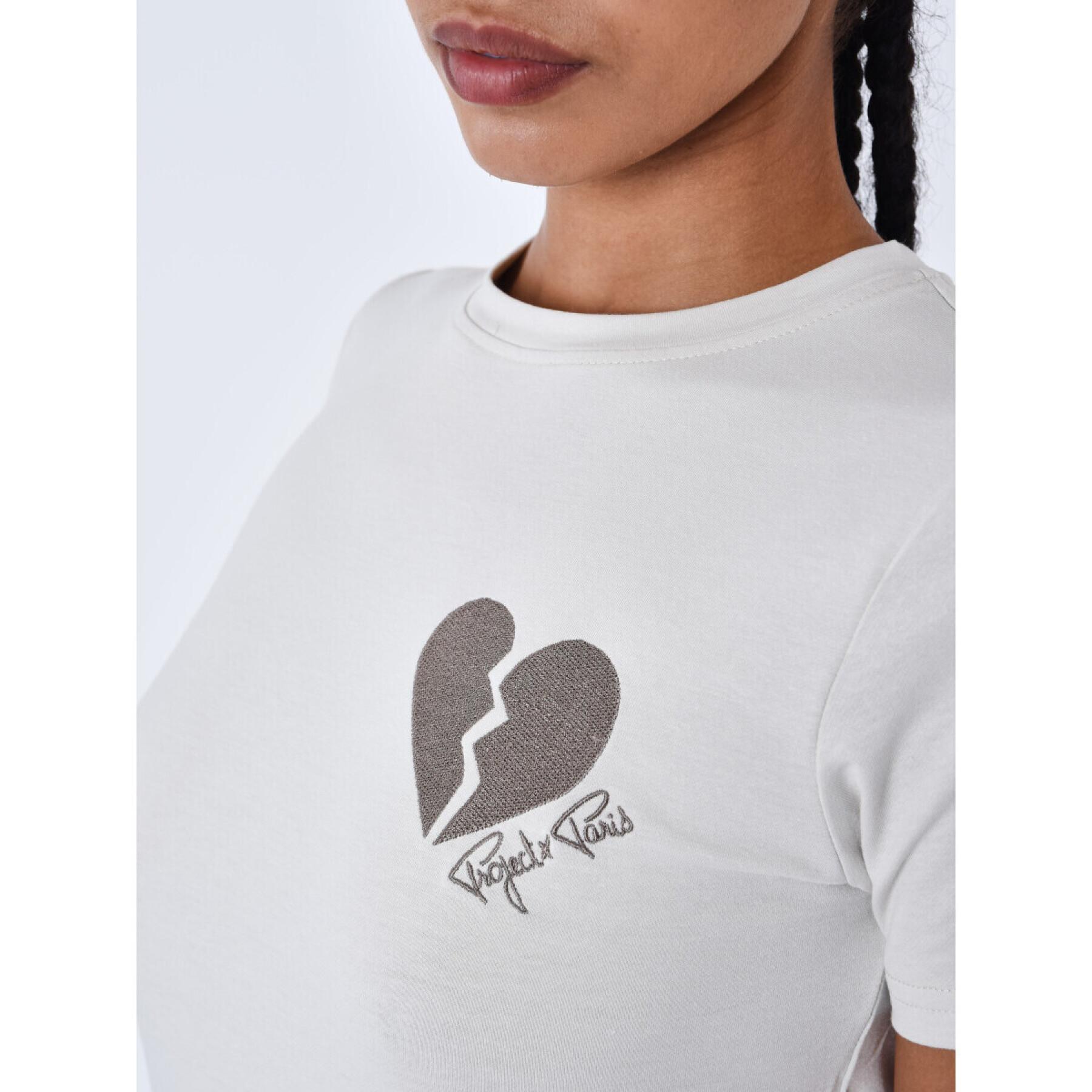 T-shirt cœur brisé femme Project X Paris