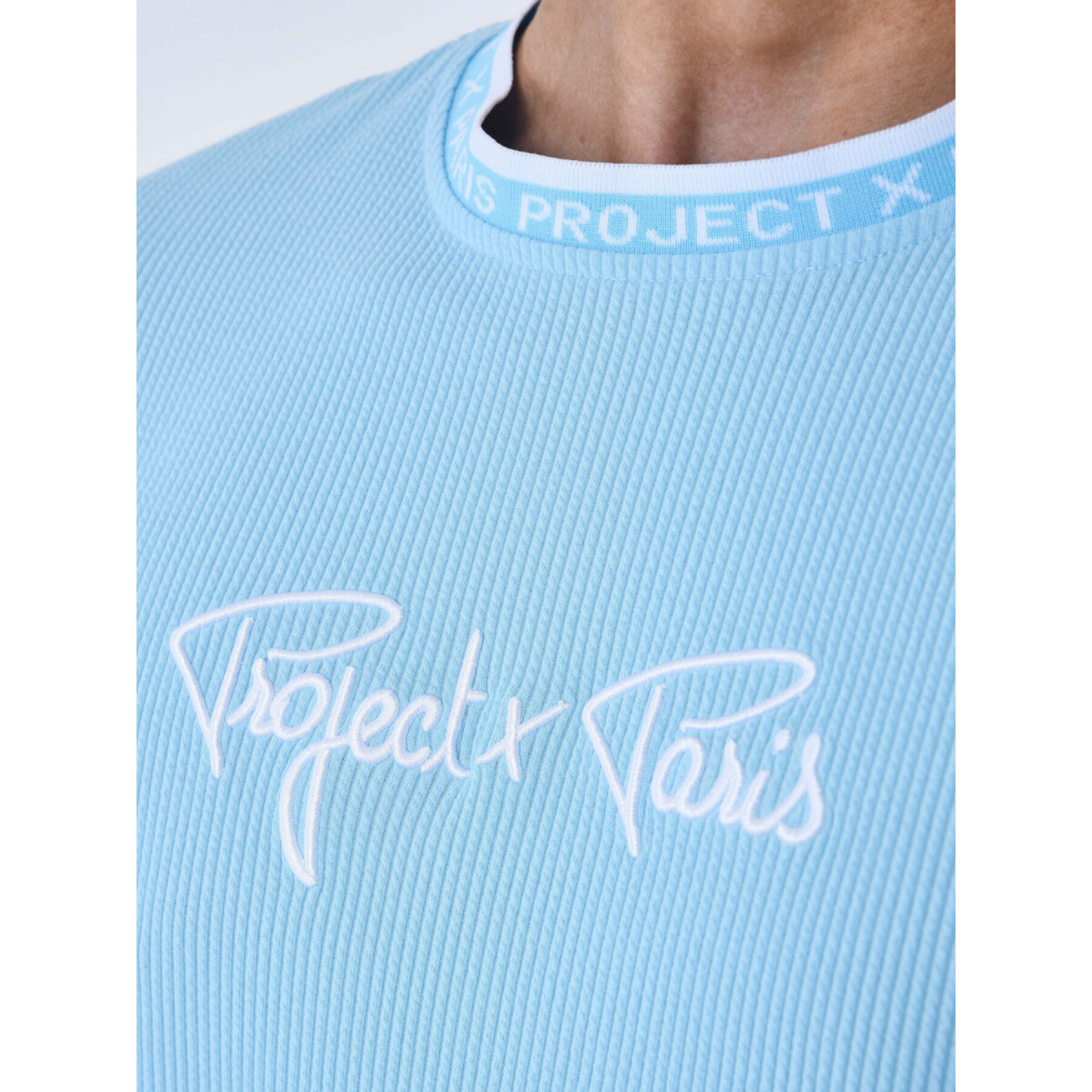 T-shirt texturé brodé Project X Paris