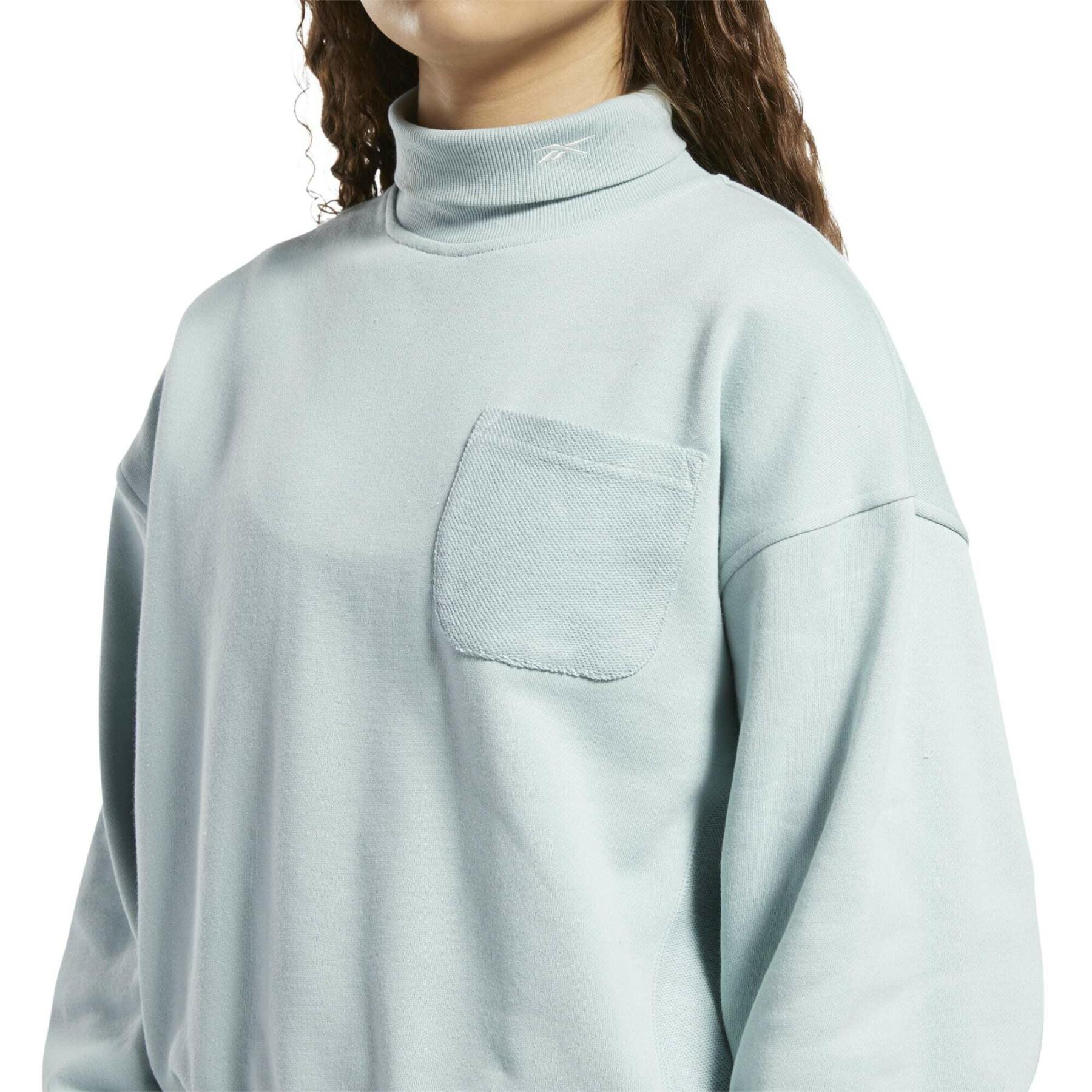 Sweatshirt en cotton et en molleton femme Reebok Classics
