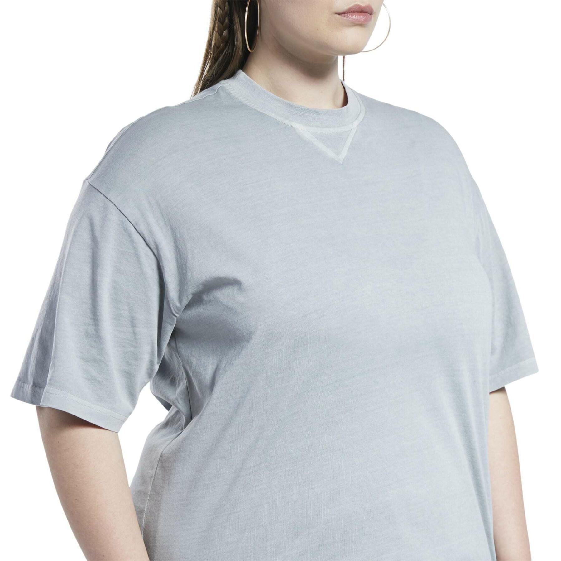 T-shirt coupe droite à teinture naturelle femme Reebok Classics GT
